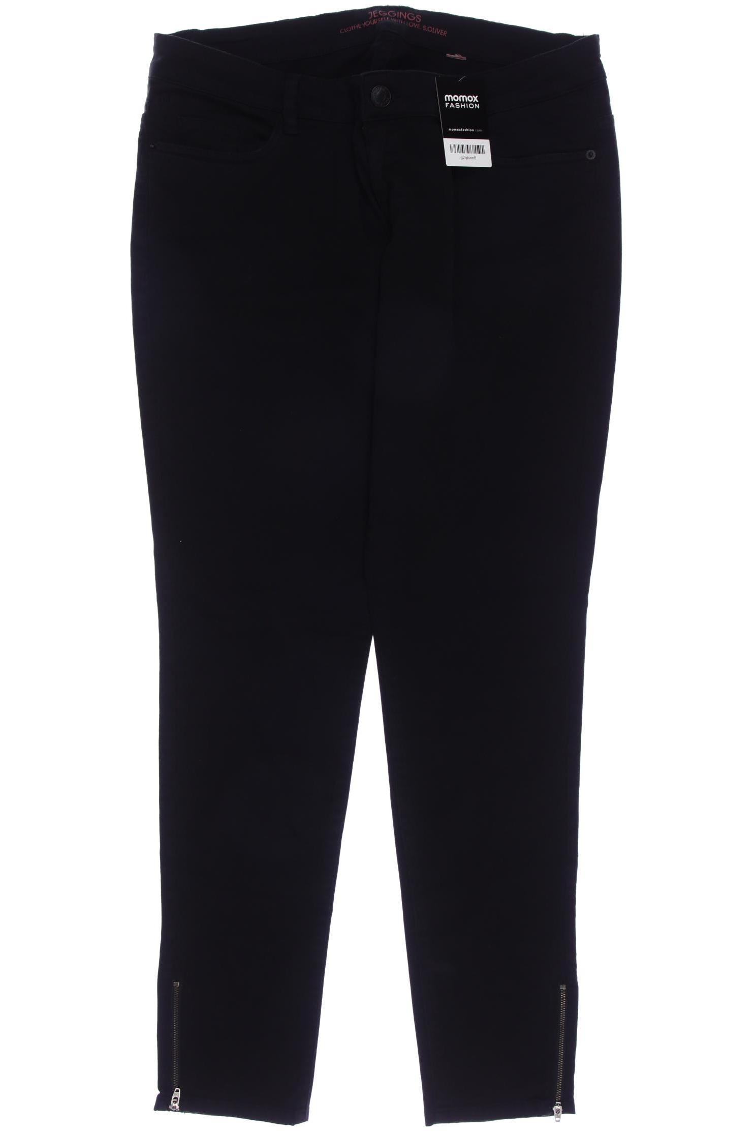 

s.Oliver Damen Jeans, schwarz, Gr. 35