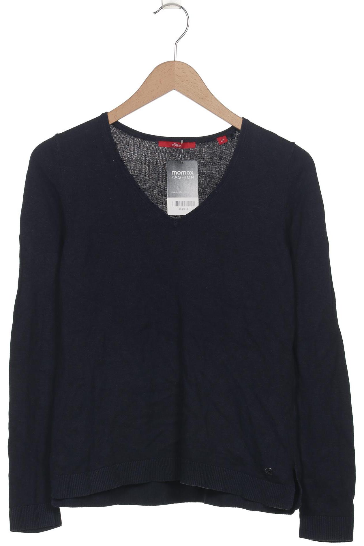 

s.Oliver Damen Pullover, marineblau, Gr. 36
