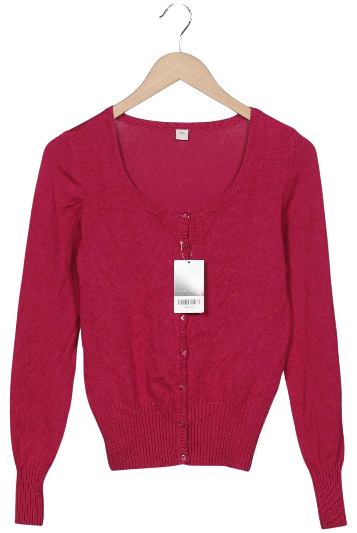 

s.Oliver Damen Strickjacke, pink, Gr. 36