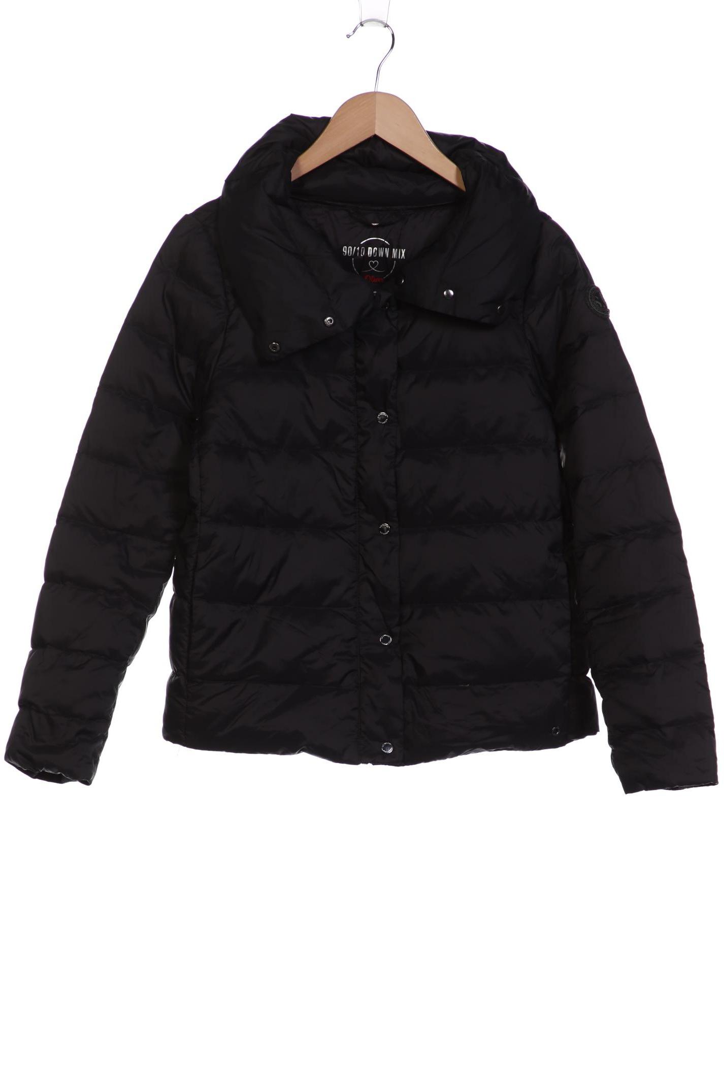 

s.Oliver Damen Jacke, schwarz, Gr. 36
