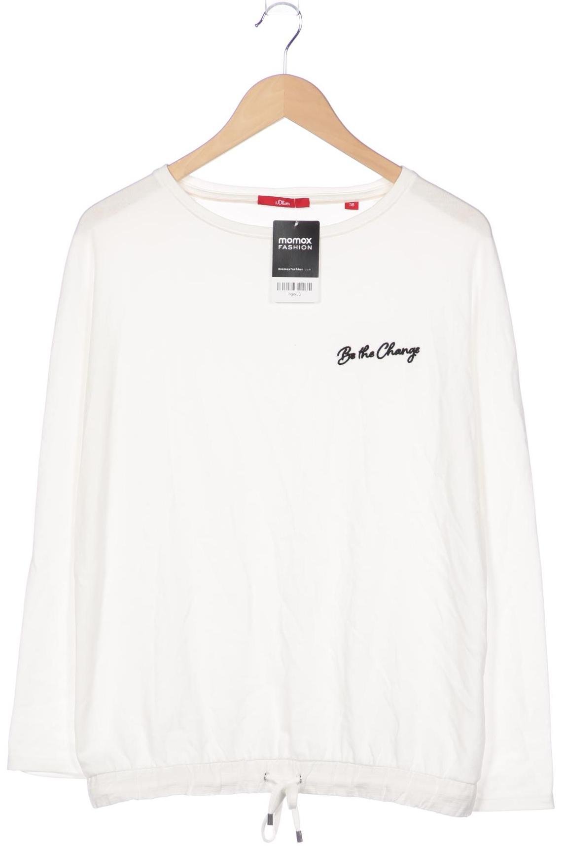 

s.Oliver Damen Sweatshirt, weiß