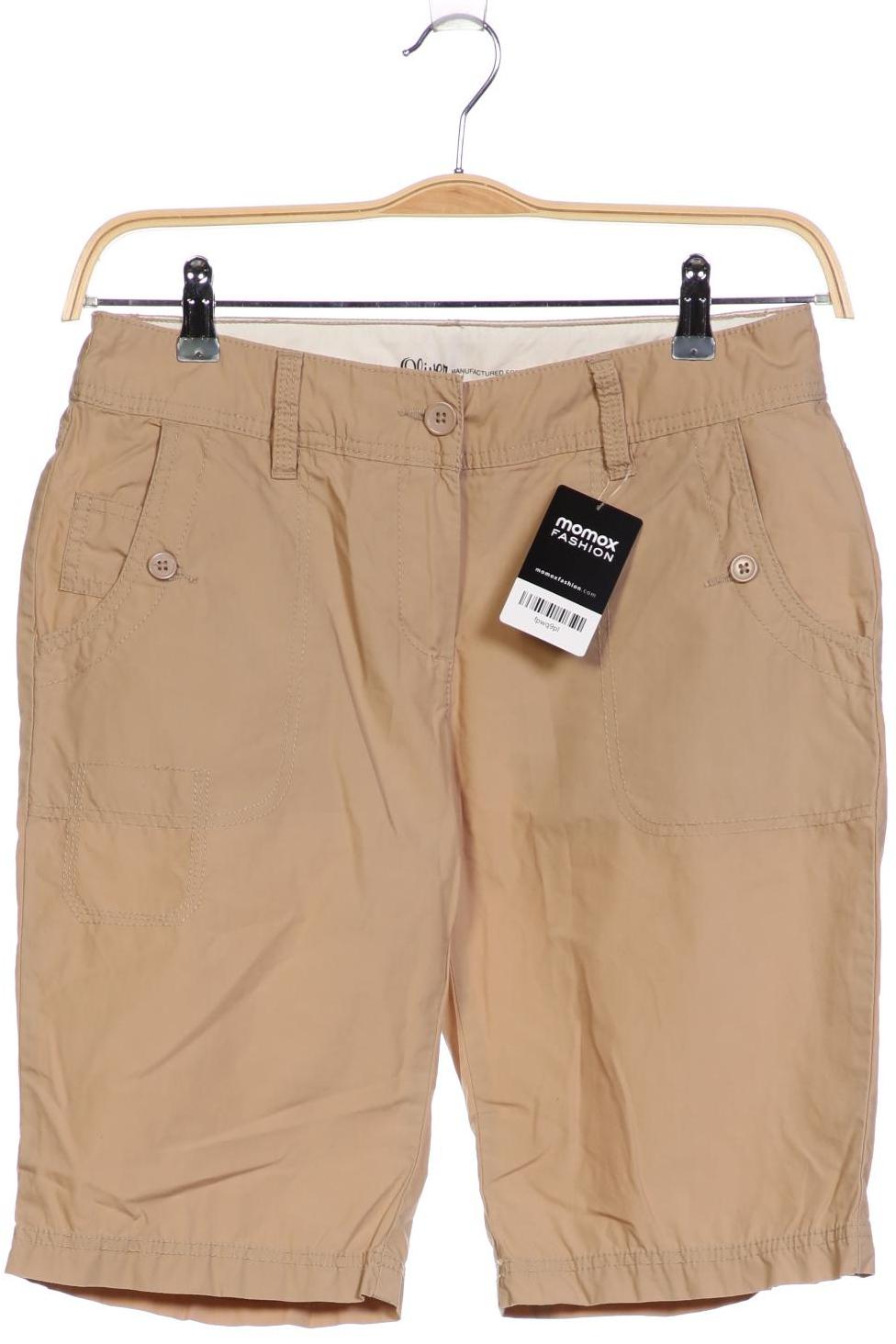 

s.Oliver Damen Shorts, beige, Gr. 36