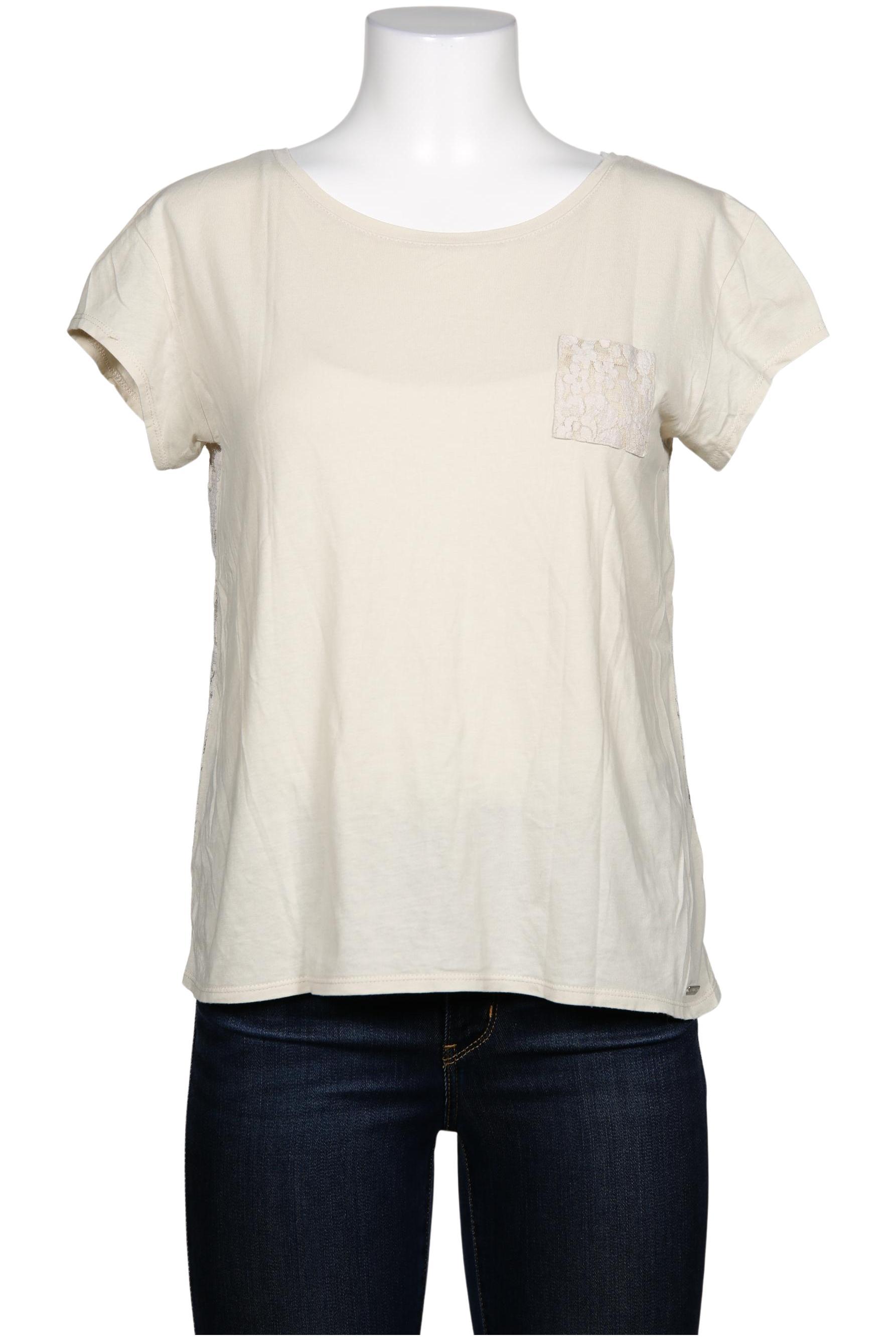 

s.Oliver Damen T-Shirt, cremeweiß, Gr. 40