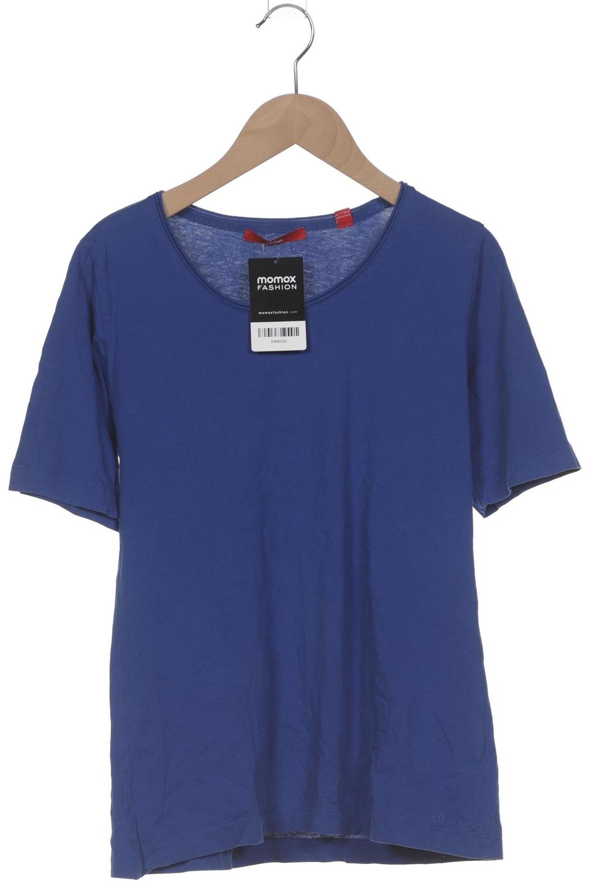 

s.Oliver Damen T-Shirt, blau, Gr. 40