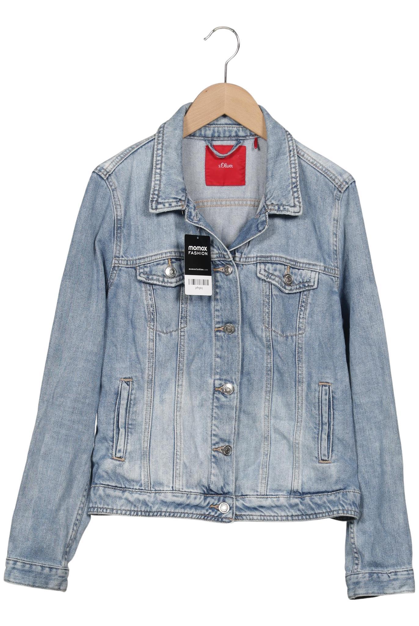 

s.Oliver Damen Jacke, blau, Gr. 40