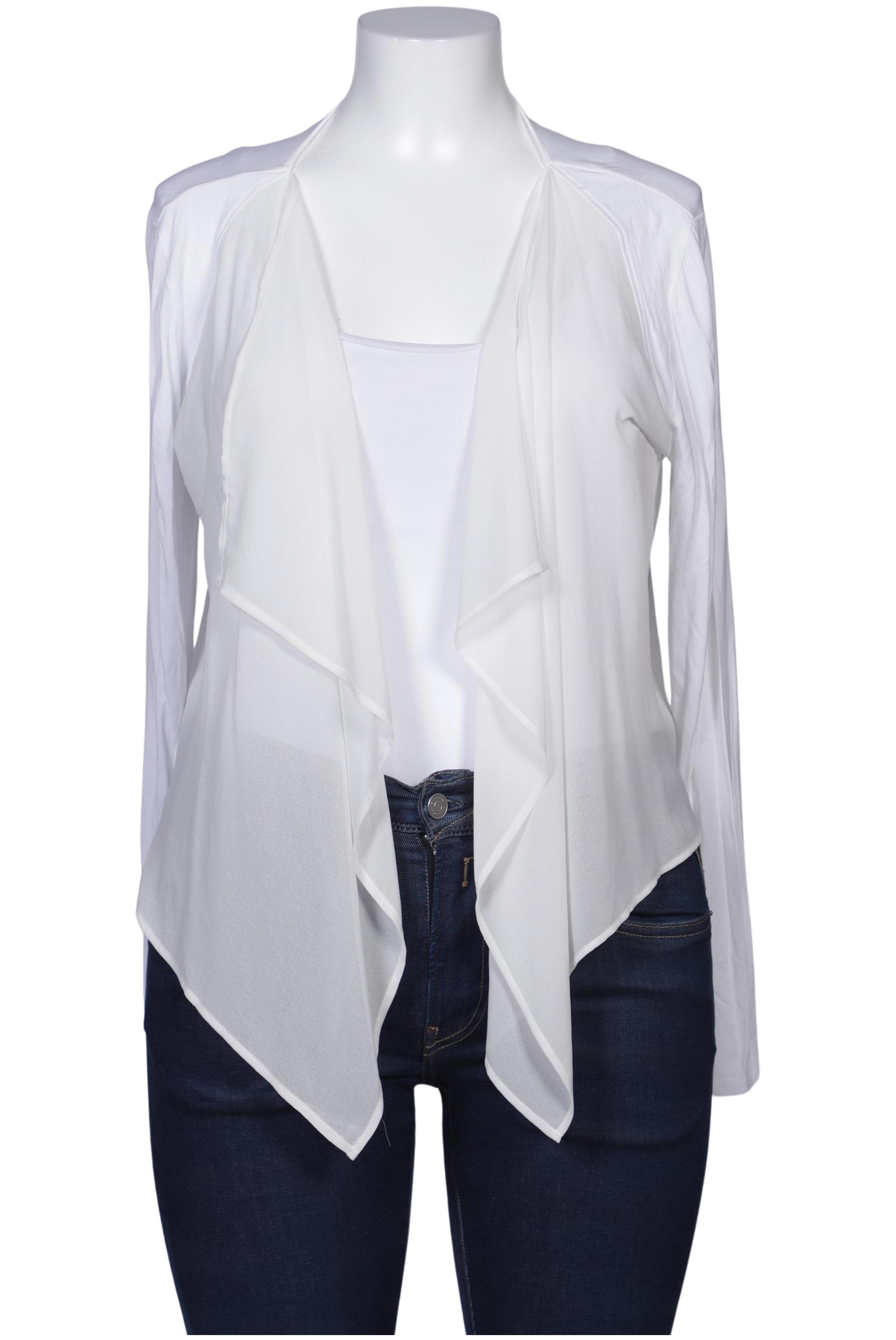 

s.Oliver Damen Strickjacke, weiß, Gr. 44