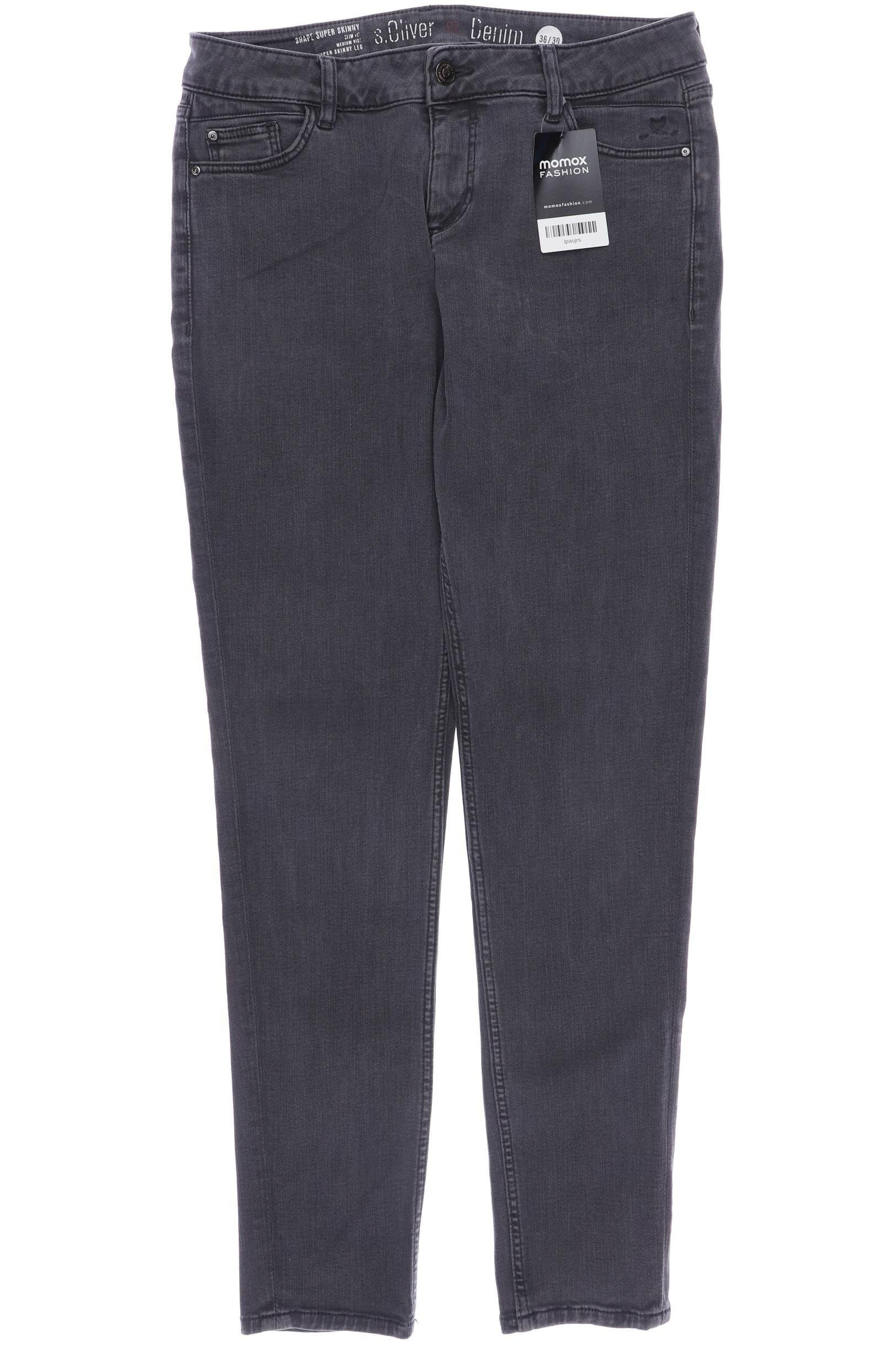 

s.Oliver Damen Jeans, grau