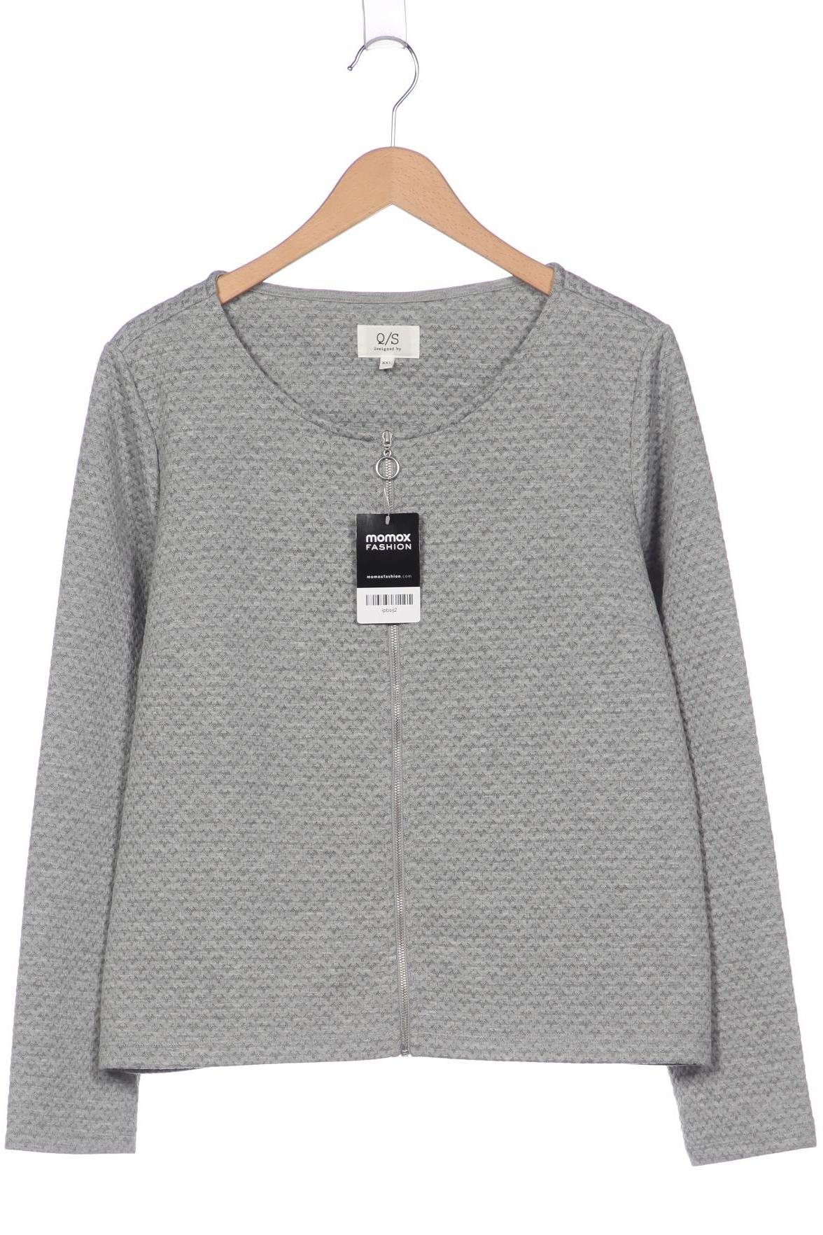 

s.Oliver Damen Strickjacke, grau, Gr. 46