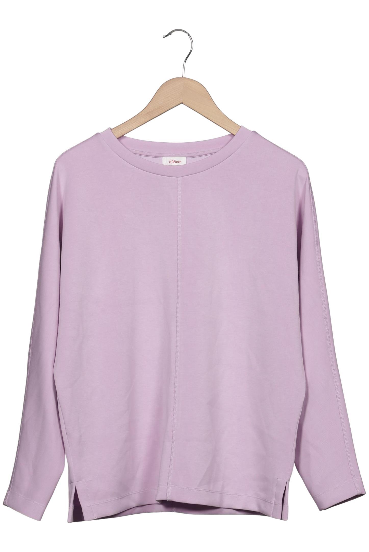 

s.Oliver Damen Sweatshirt, flieder, Gr. 40