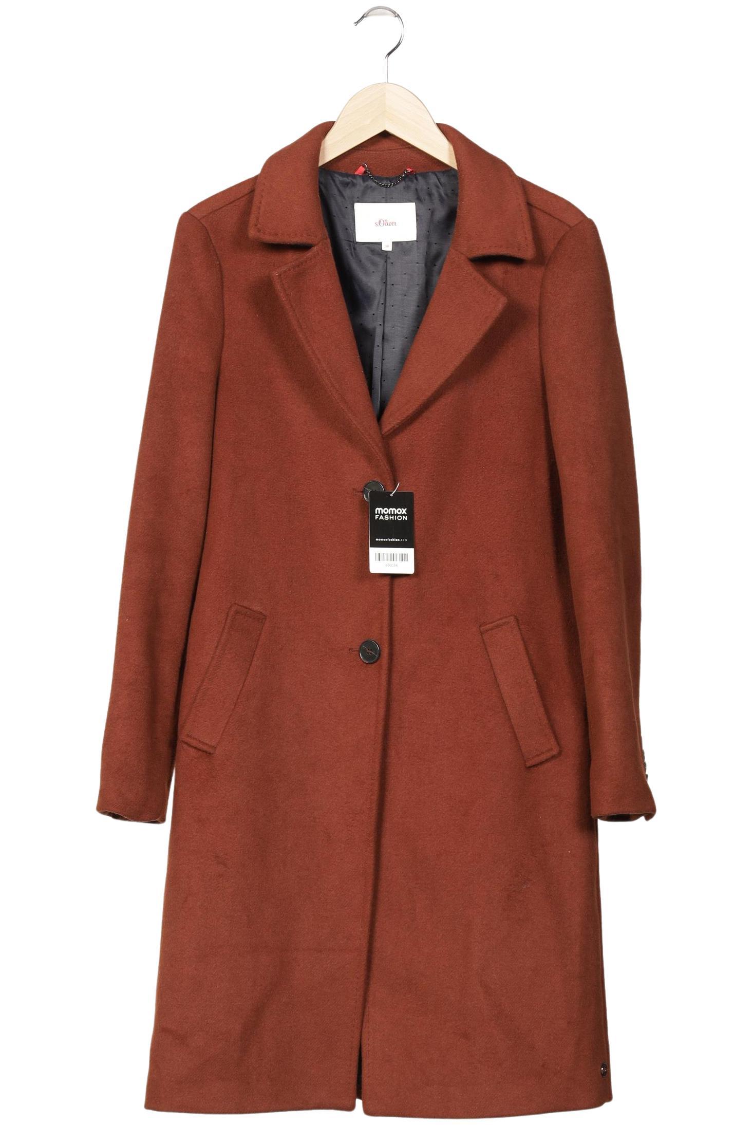

s.Oliver Damen Mantel, braun, Gr. 38