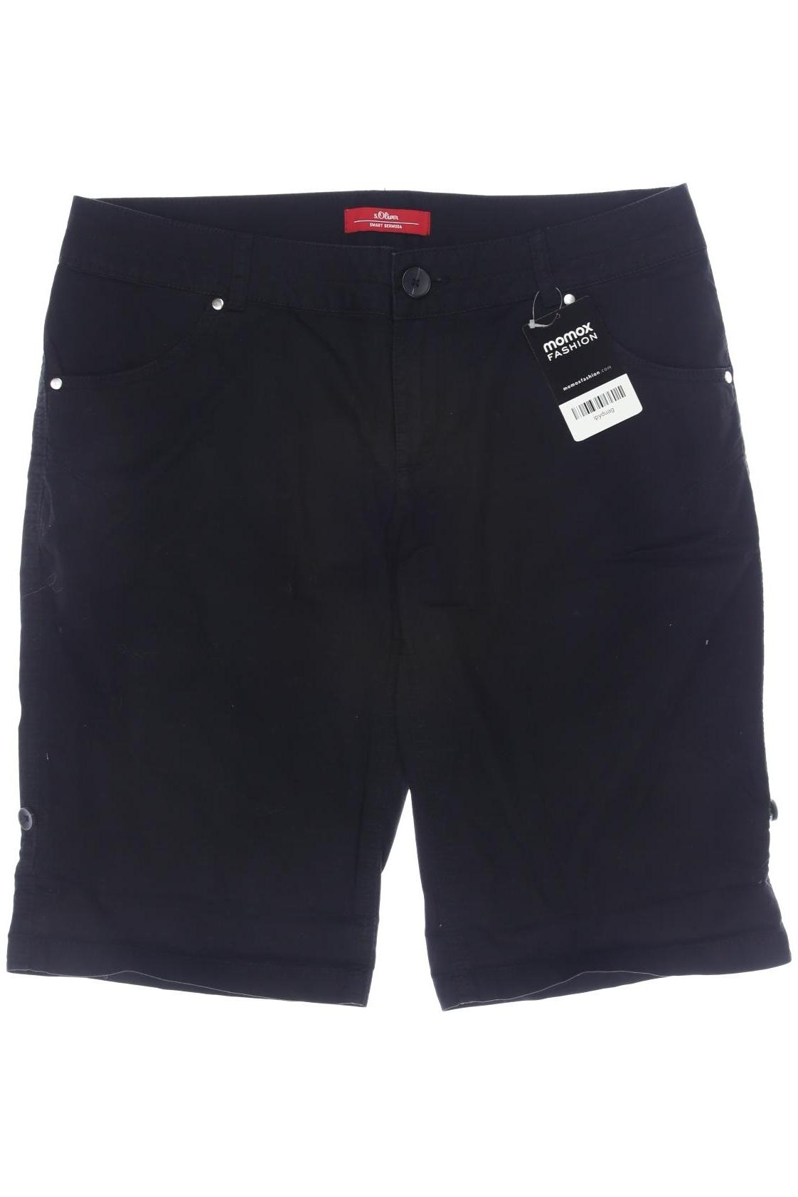 

s.Oliver Damen Shorts, schwarz, Gr. 38