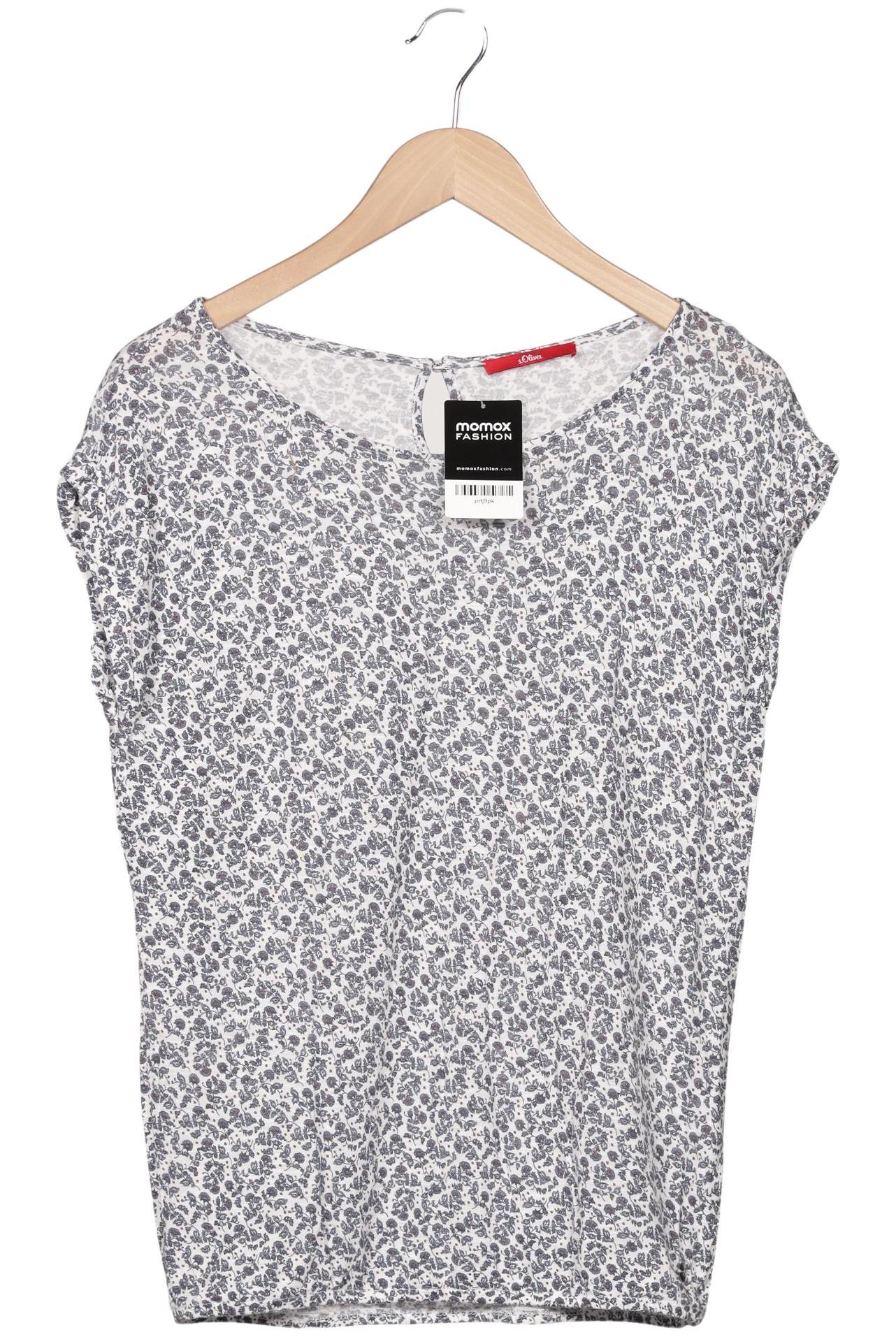 

s.Oliver Damen T-Shirt, weiß, Gr. 38