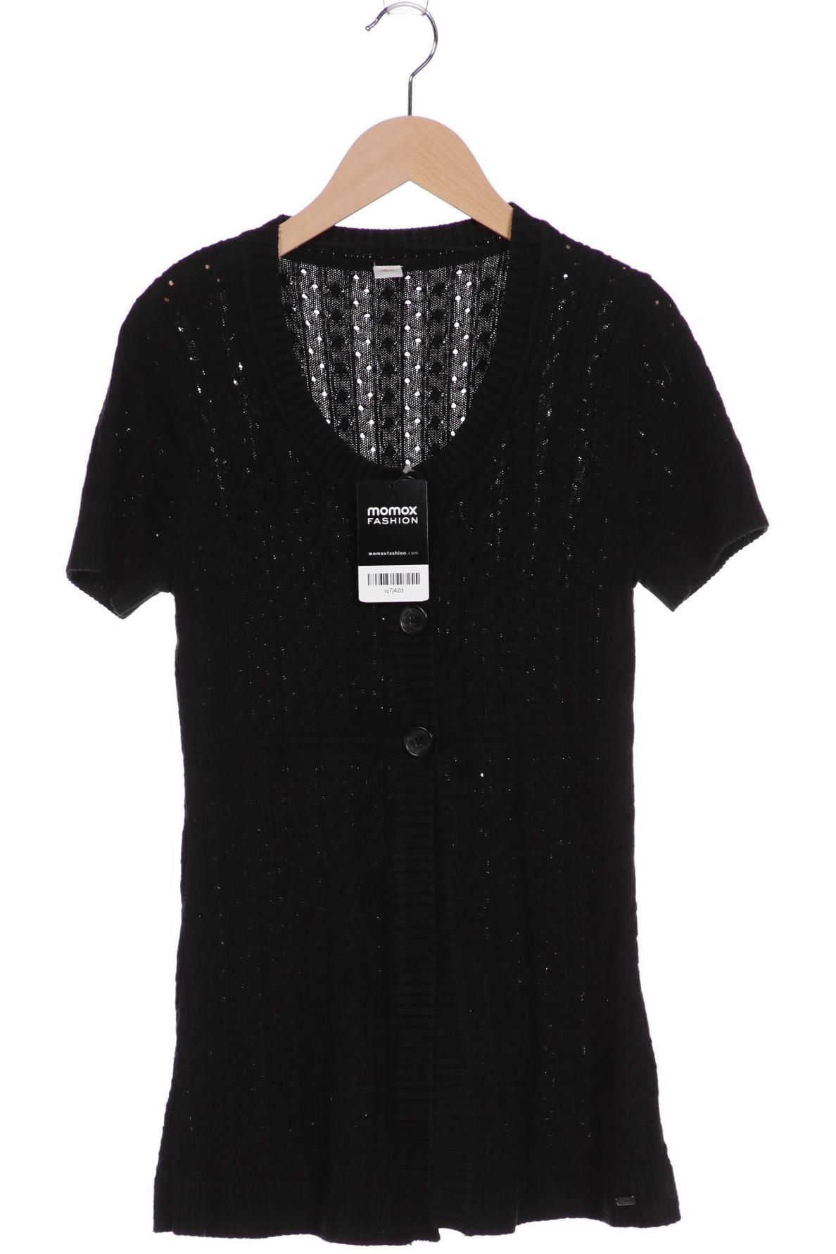 

s.Oliver Damen Strickjacke, schwarz