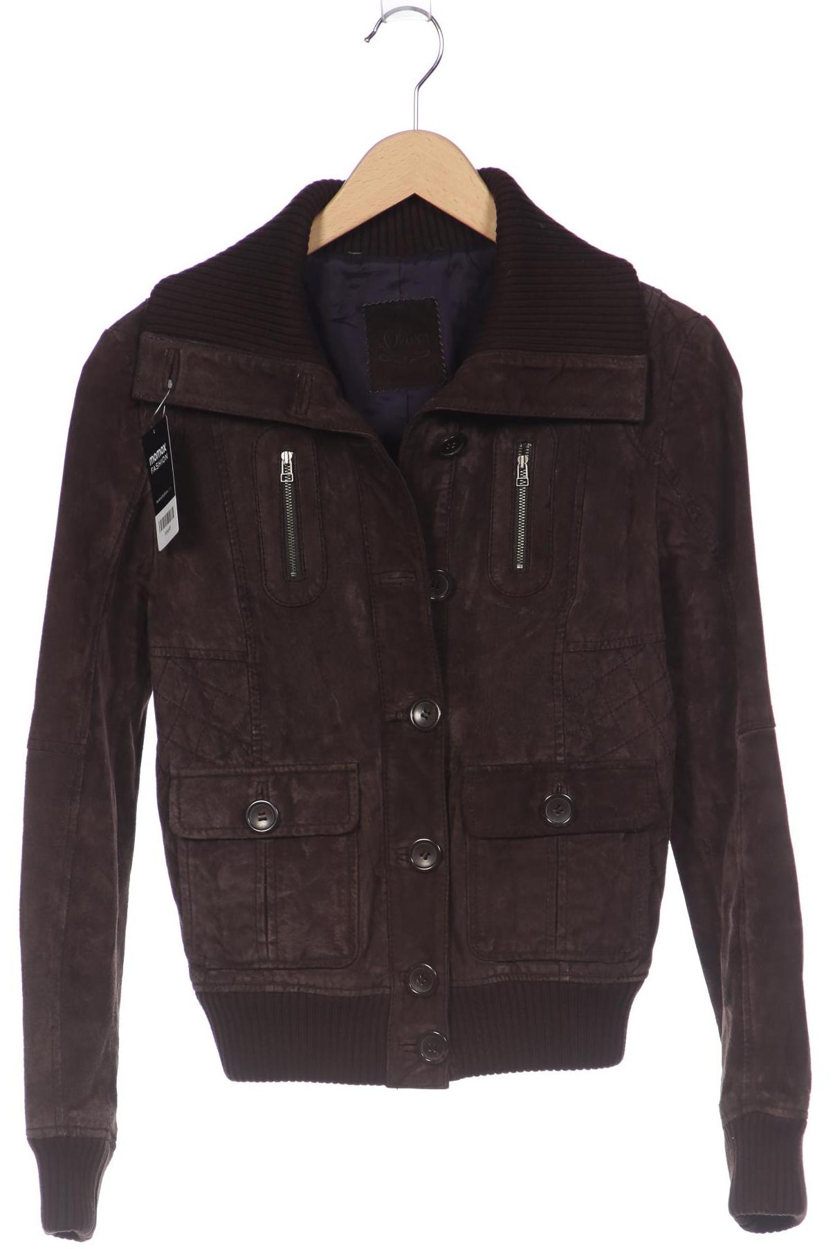 

s.Oliver Damen Jacke, braun, Gr. 38