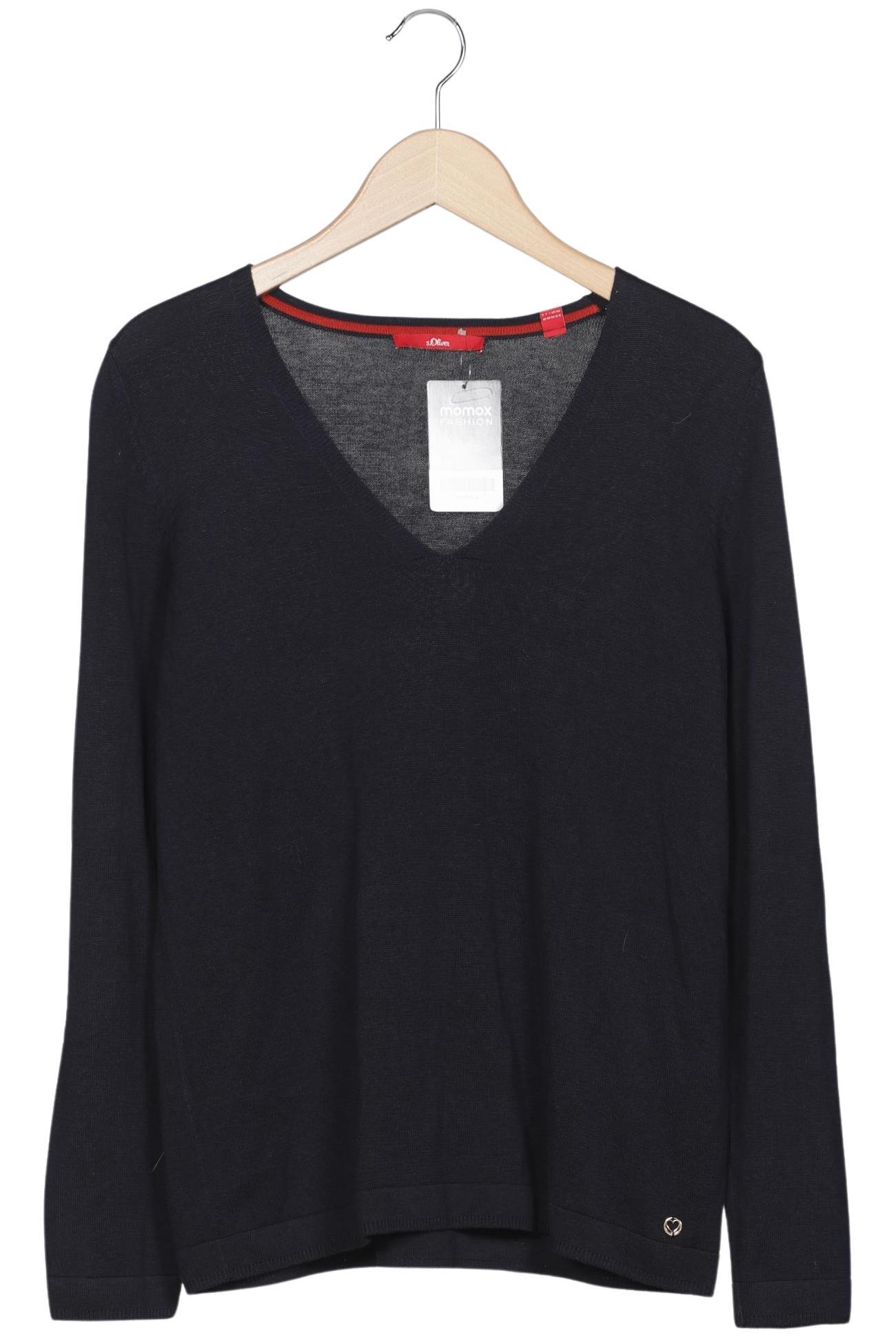 

s.Oliver Damen Pullover, marineblau, Gr. 38