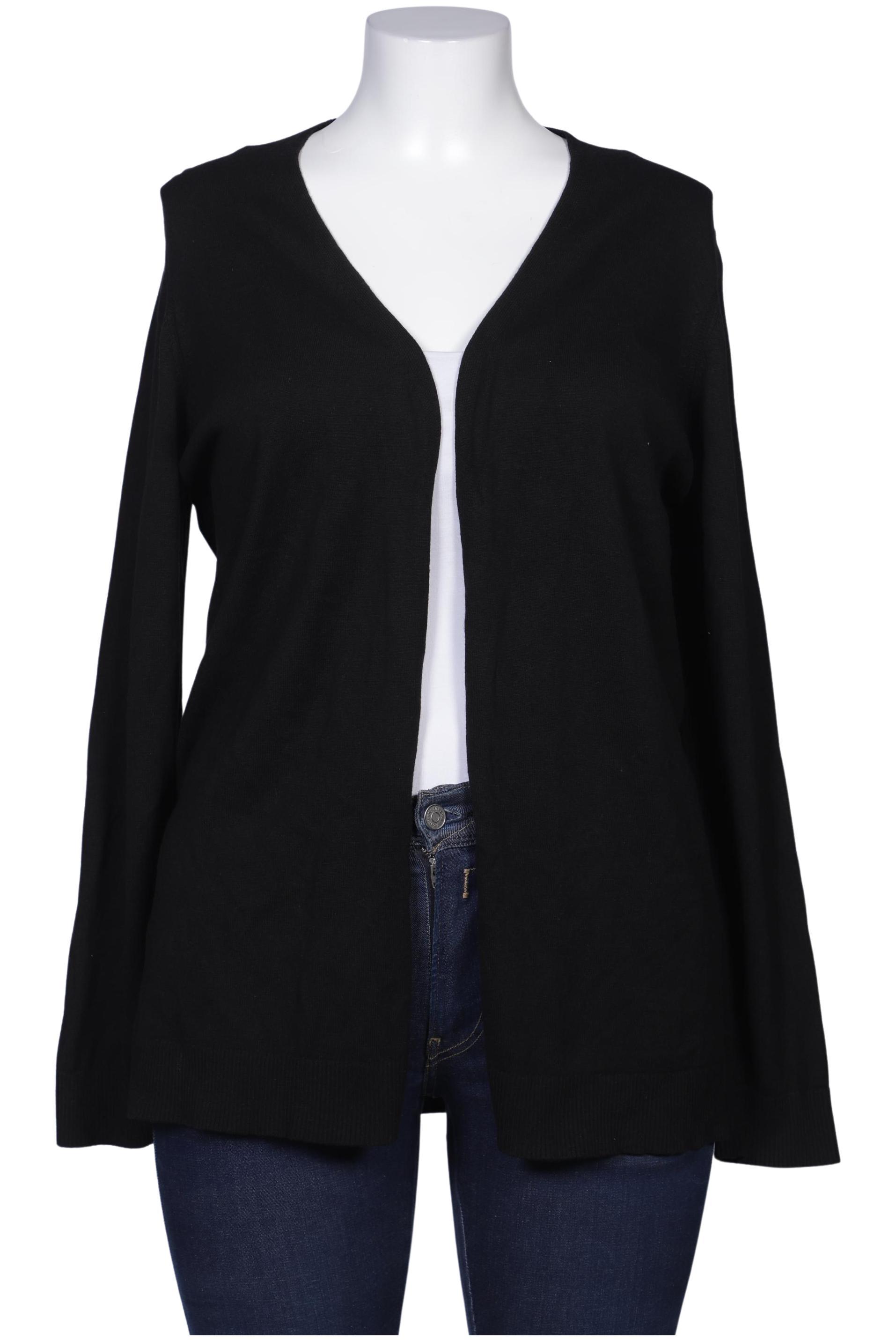 

s.Oliver Damen Strickjacke, schwarz, Gr. 44