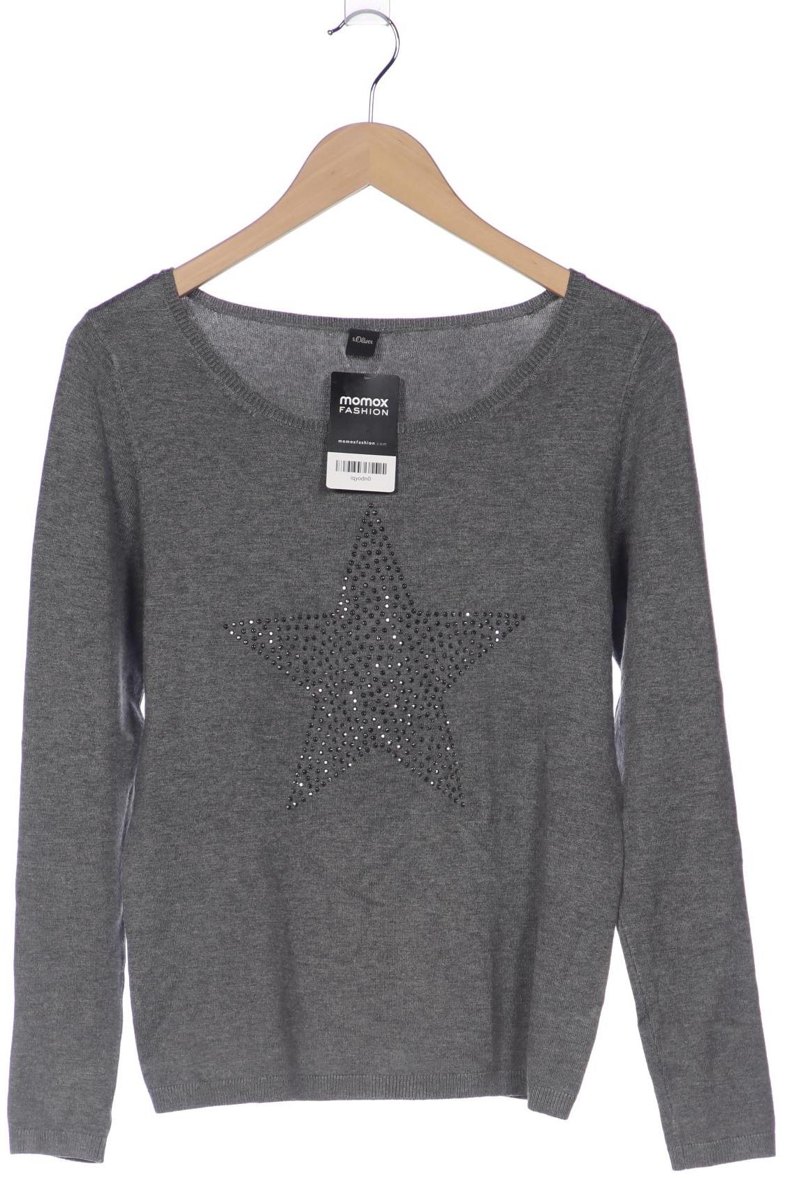 

s.Oliver Damen Pullover, grau, Gr. 36