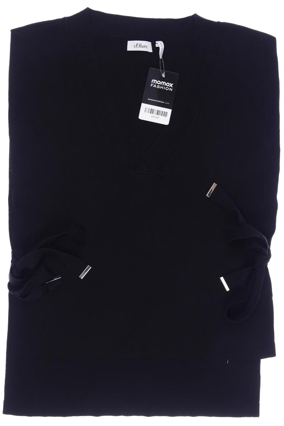 

s.Oliver Damen Pullover, schwarz