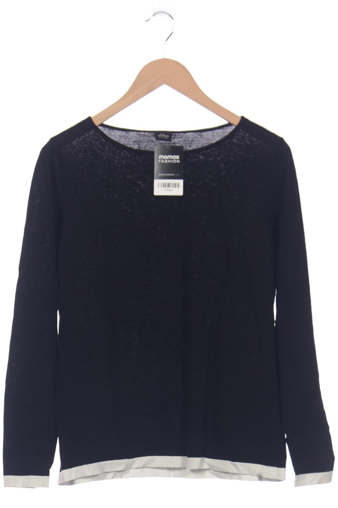 

s.Oliver Damen Pullover, schwarz, Gr. 40