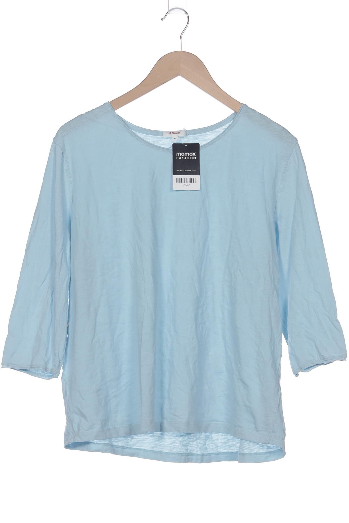 

s.Oliver Damen Langarmshirt, hellblau, Gr. 44