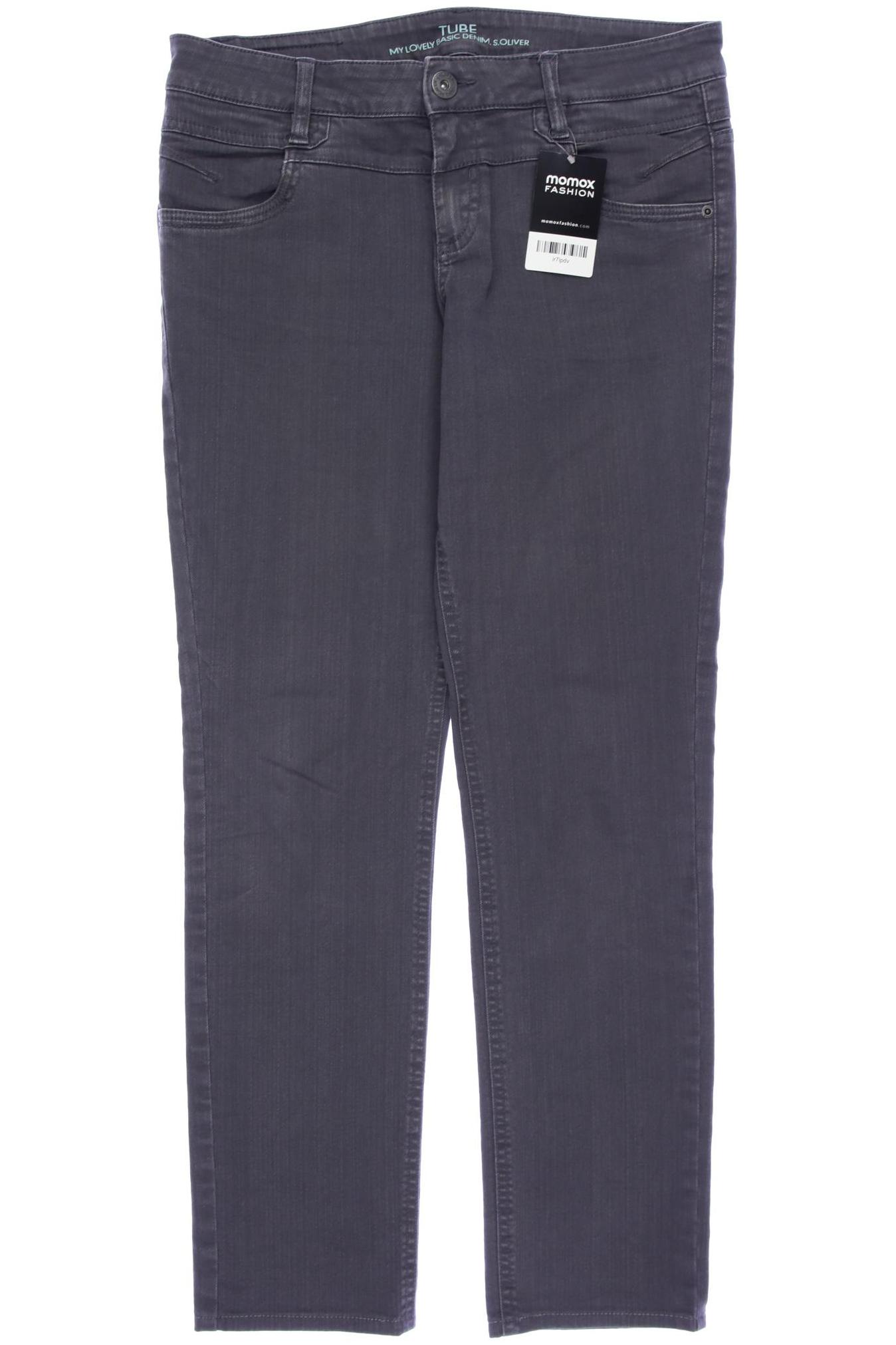 

s.Oliver Damen Jeans, grau, Gr. 38