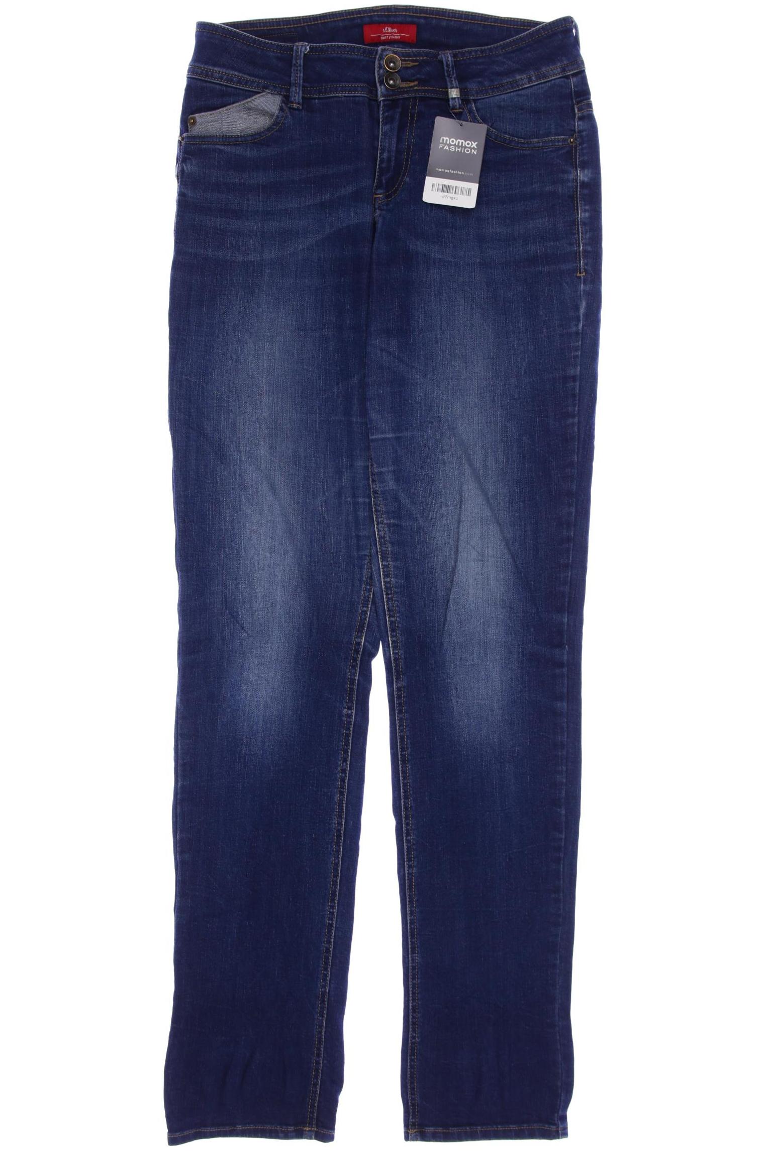 

s.Oliver Damen Jeans, blau