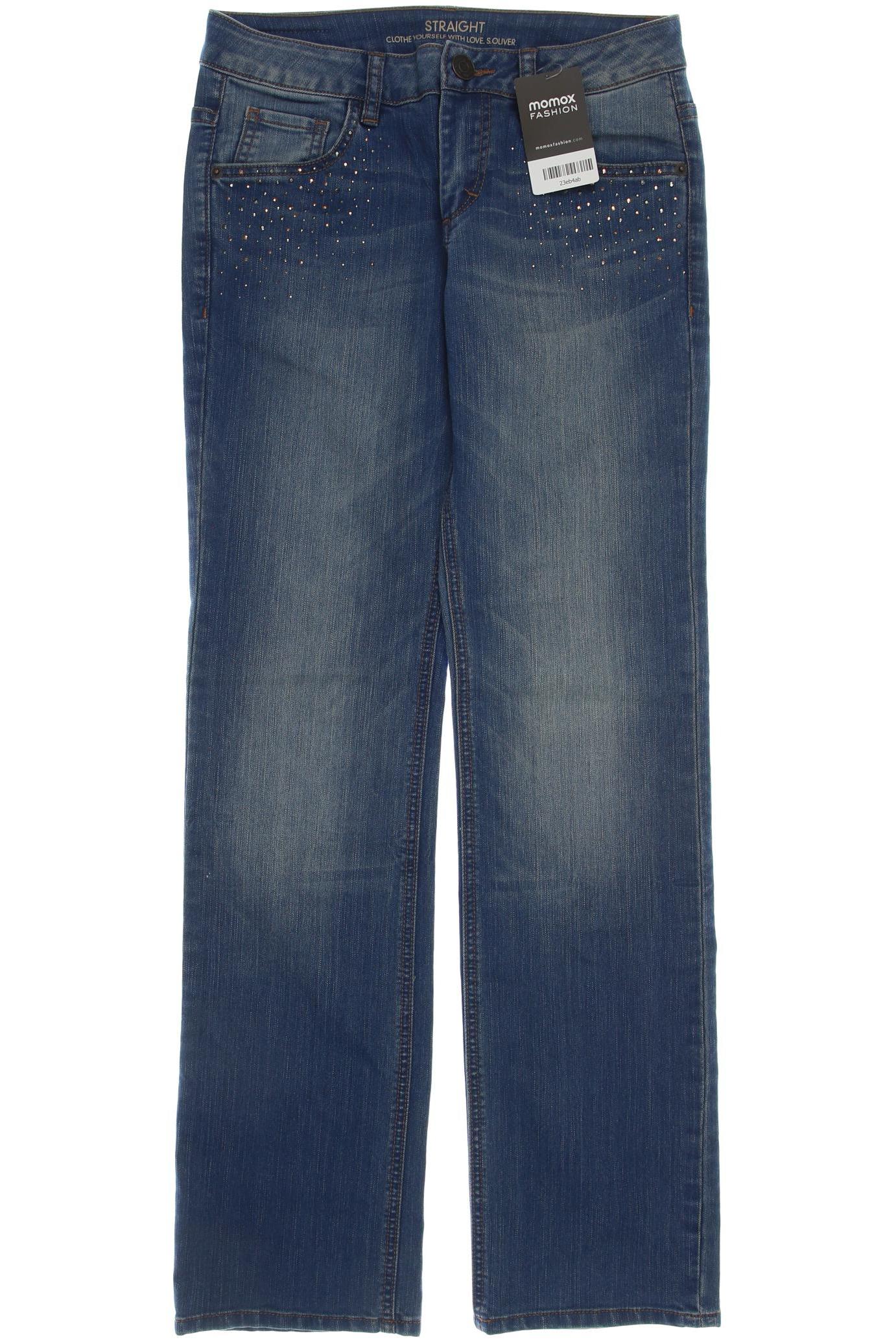 

s.Oliver Damen Jeans, blau