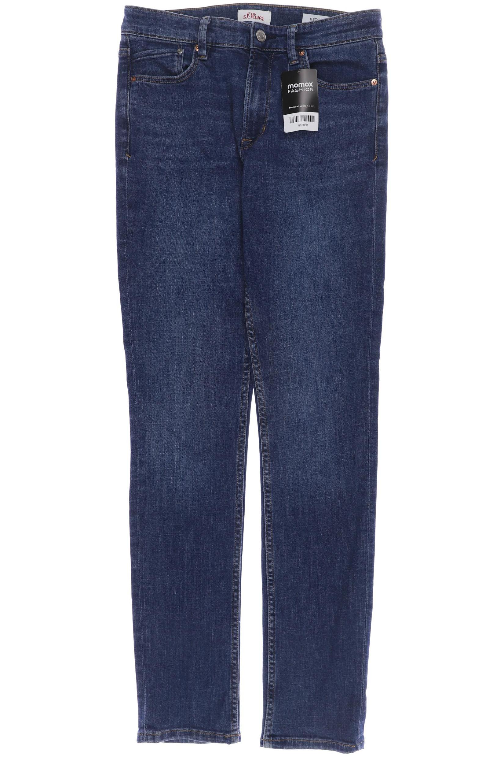 

s.Oliver Damen Jeans, marineblau