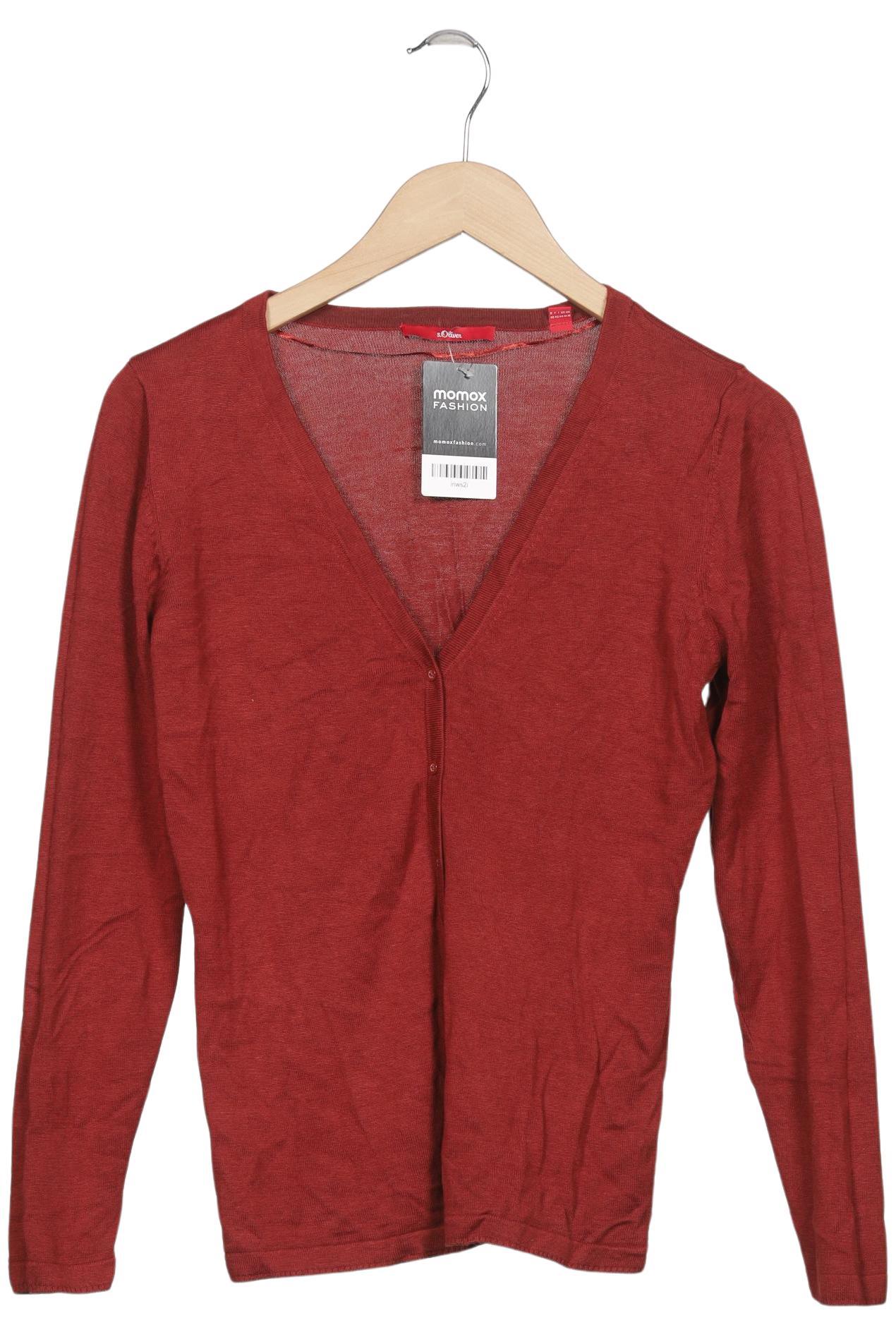 

s.Oliver Damen Strickjacke, rot, Gr. 40