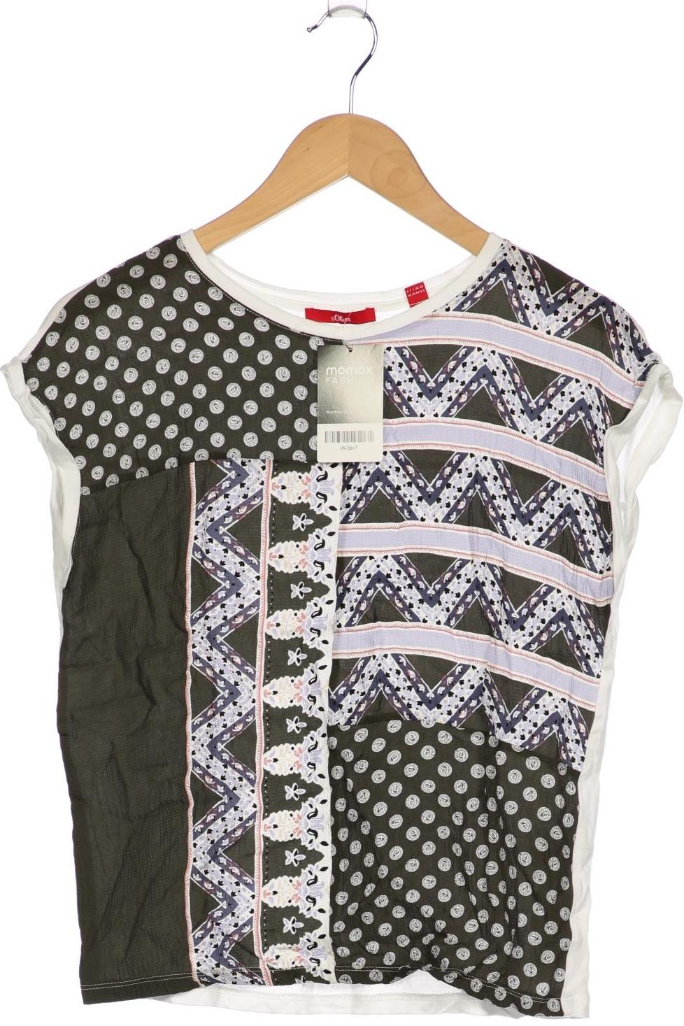 

s.Oliver Damen T-Shirt, grün, Gr. 36