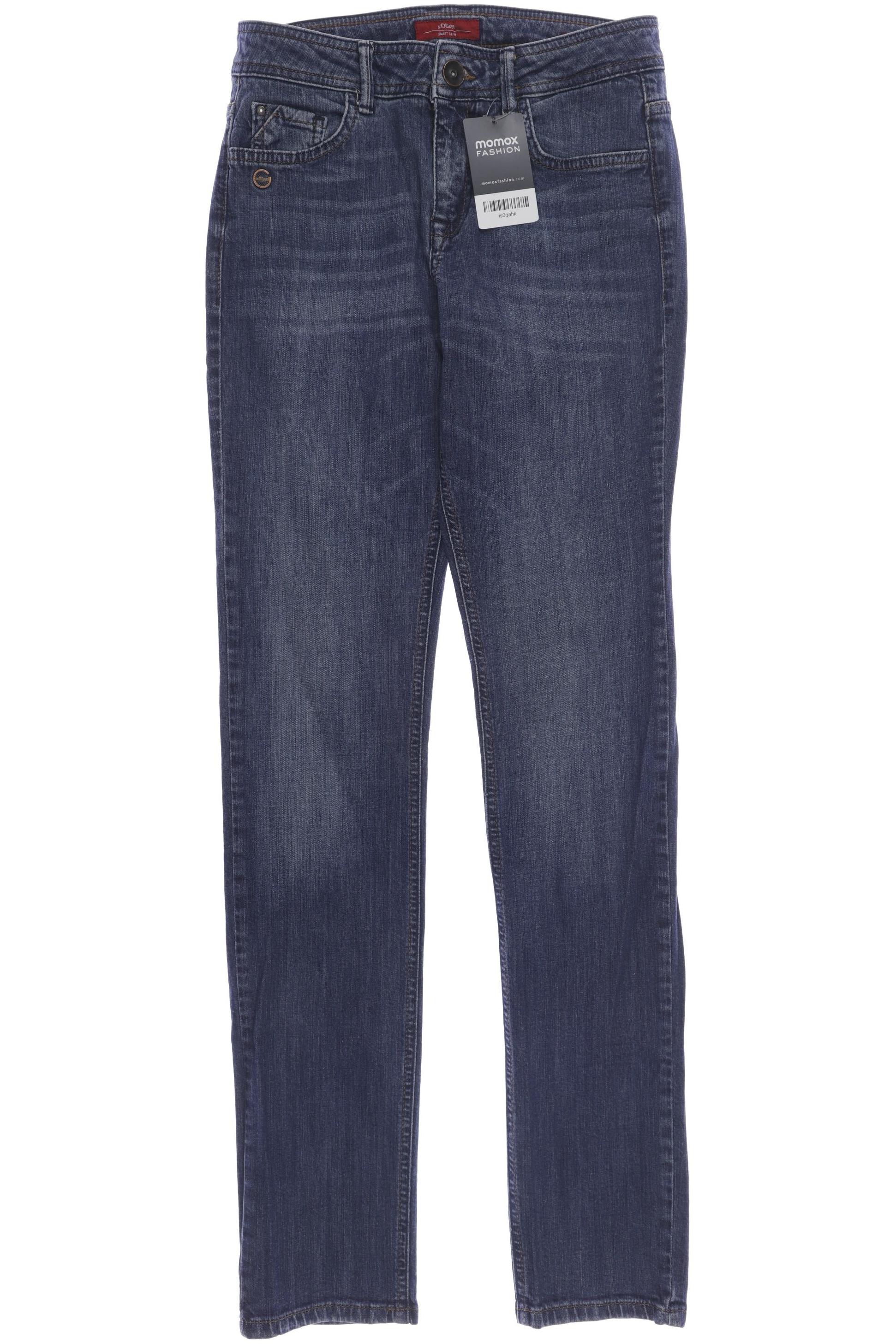 

s.Oliver Damen Jeans, blau