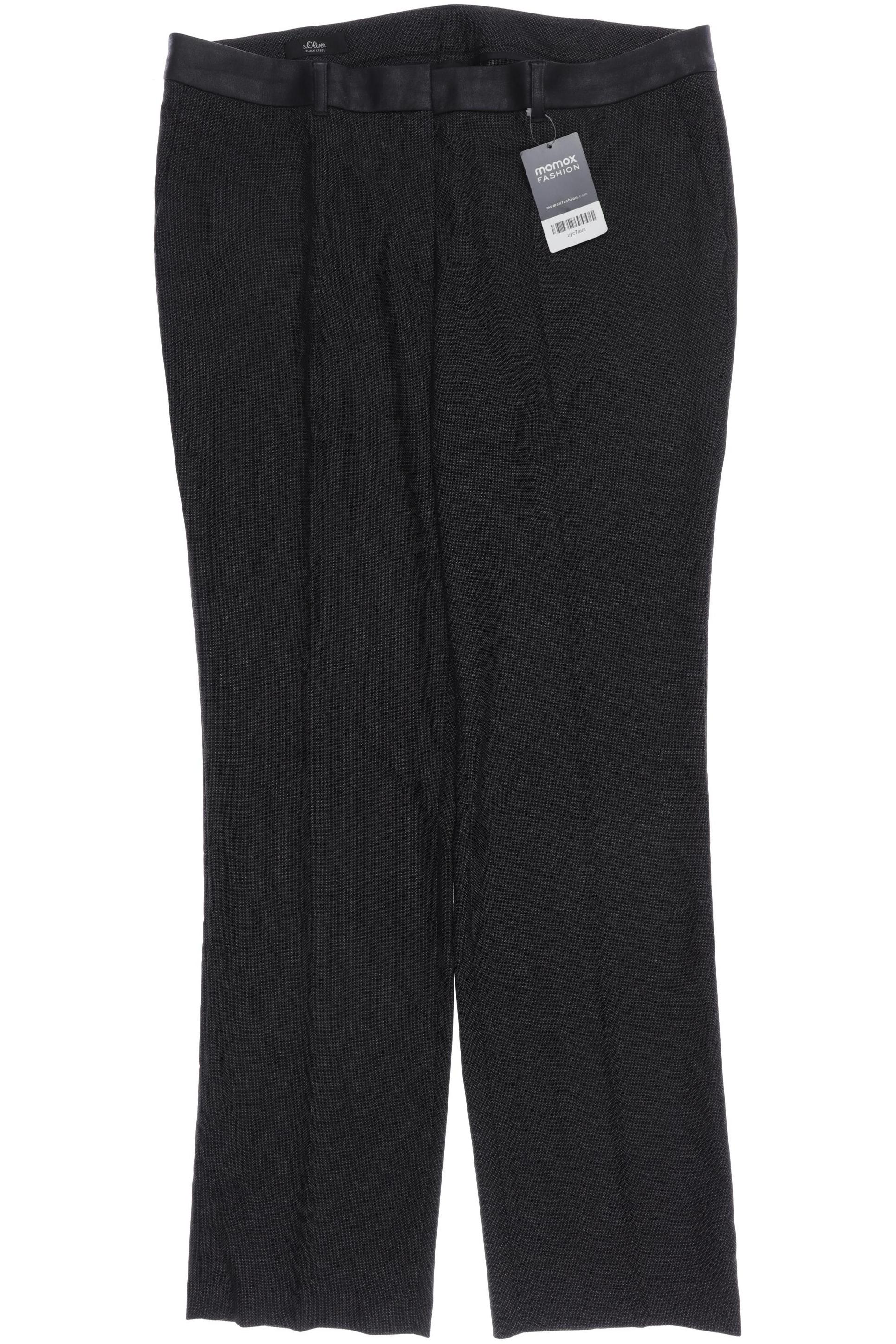 

s.Oliver Damen Stoffhose, schwarz, Gr. 36