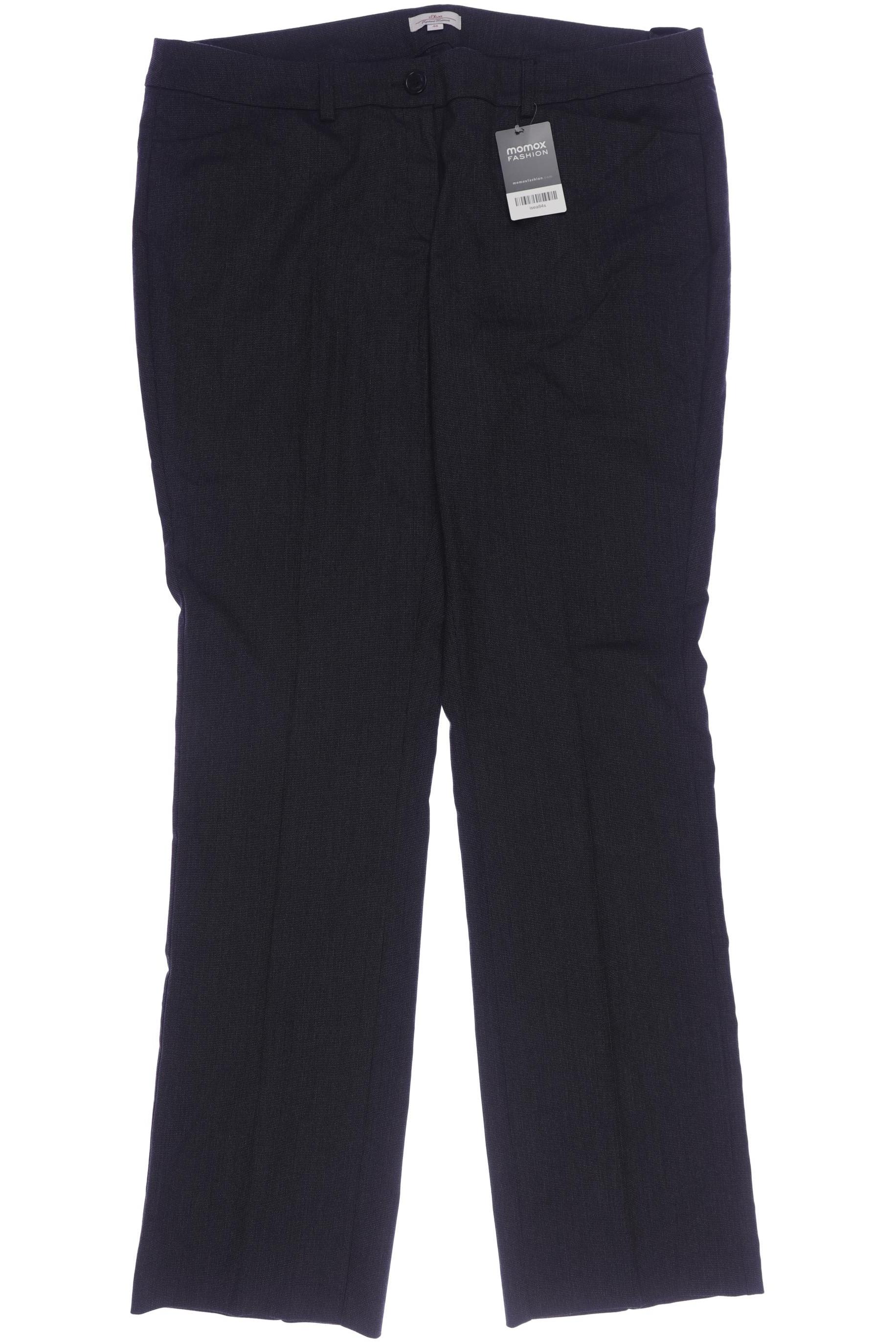 

s.Oliver Damen Stoffhose, marineblau, Gr. 46