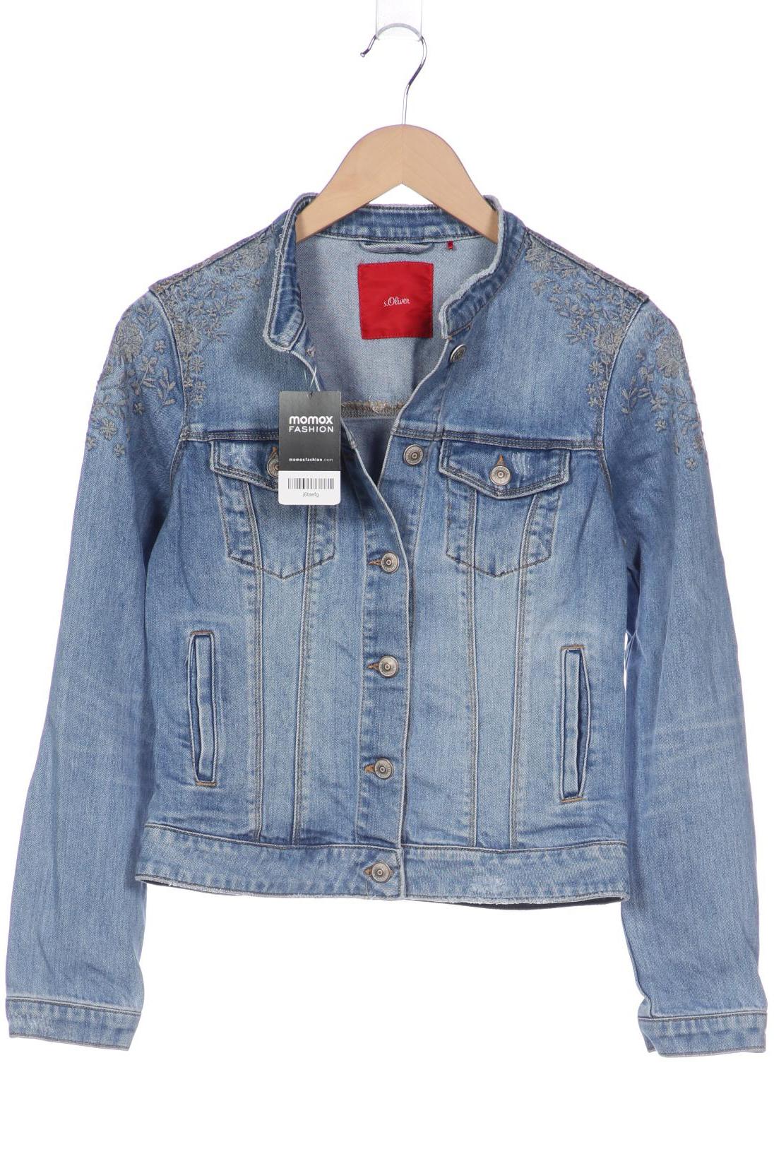 

s.Oliver Damen Jacke, blau