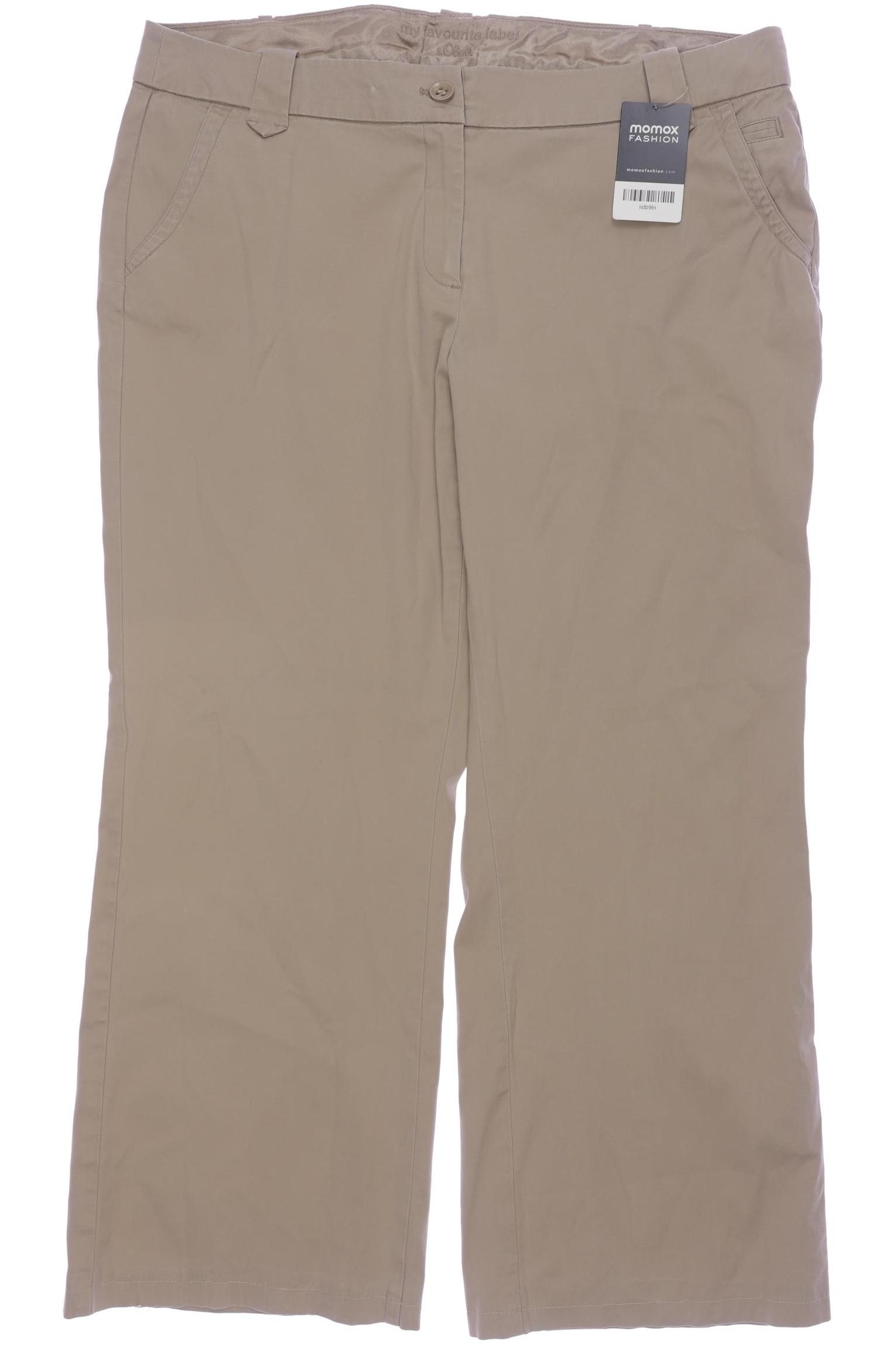 

s.Oliver Damen Stoffhose, beige, Gr. 37