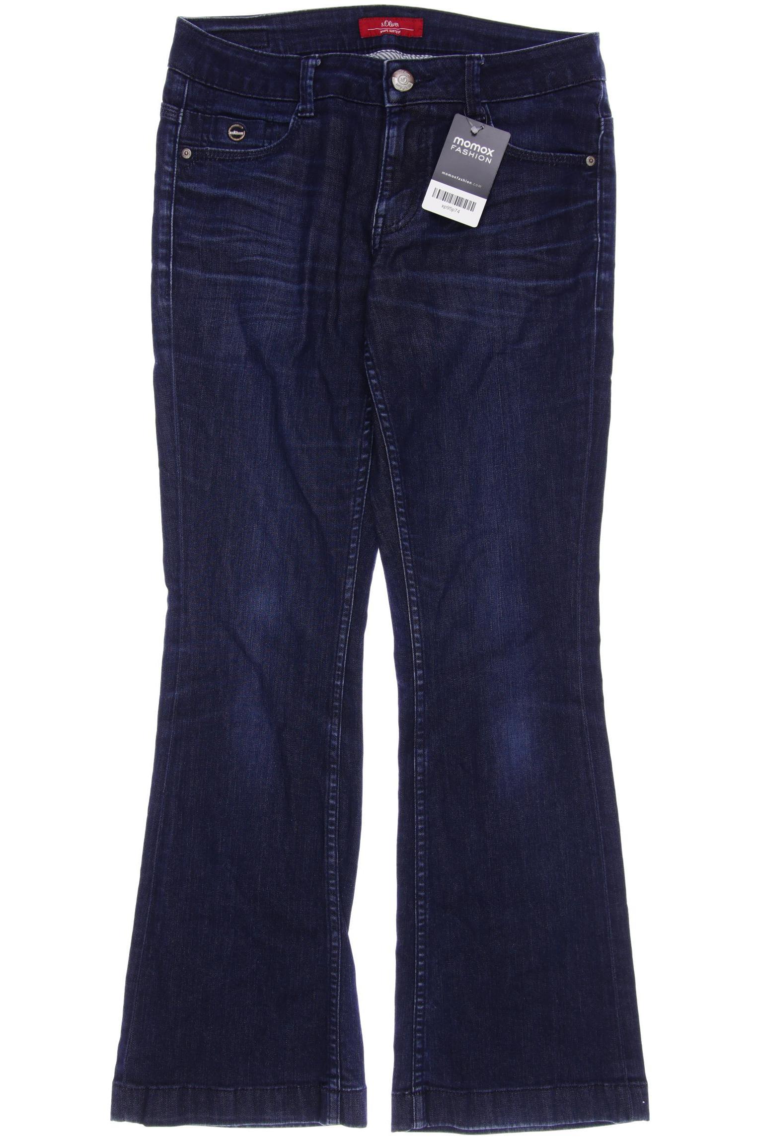 

s.Oliver Damen Jeans, marineblau