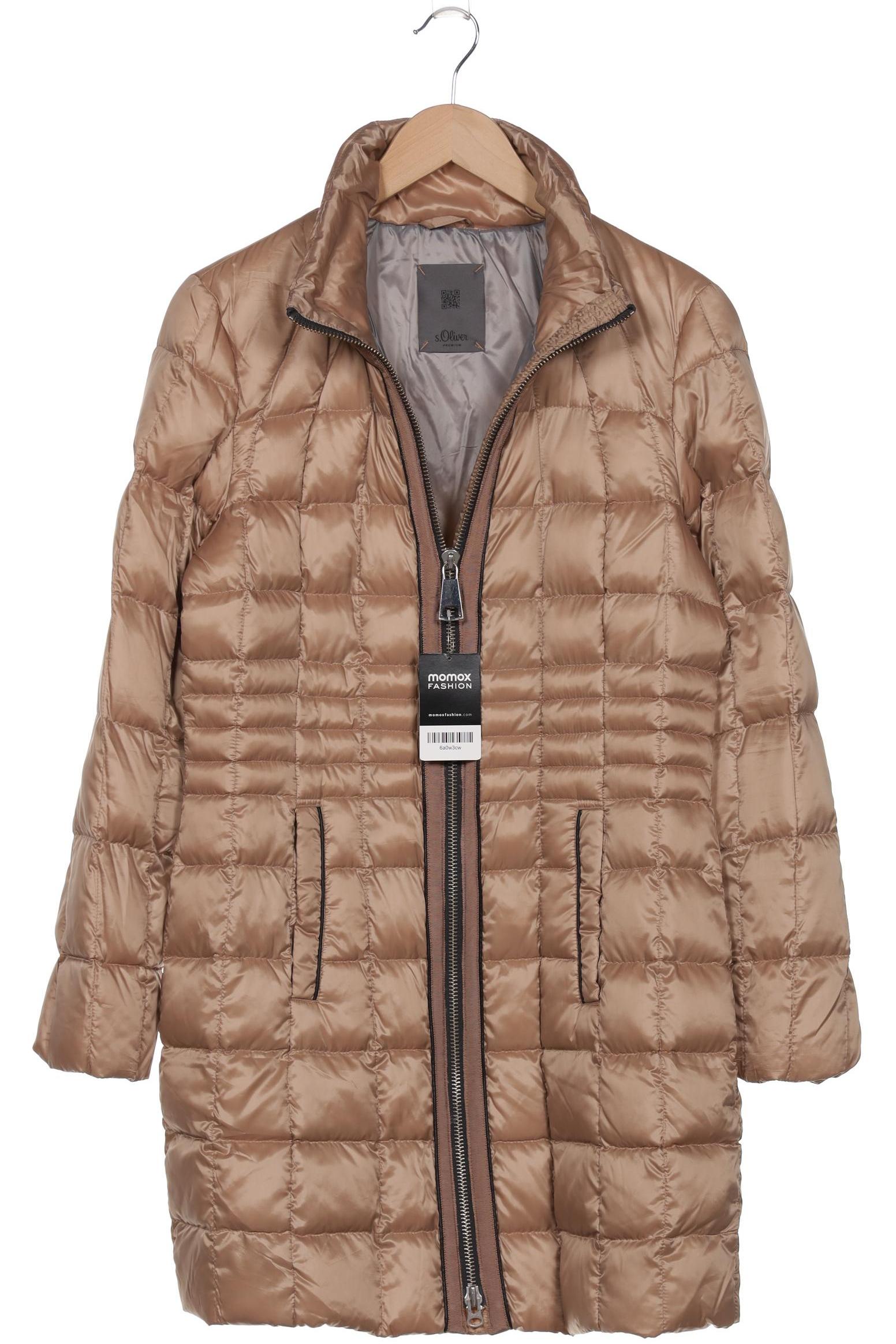 

s.Oliver Damen Mantel, beige, Gr. 38