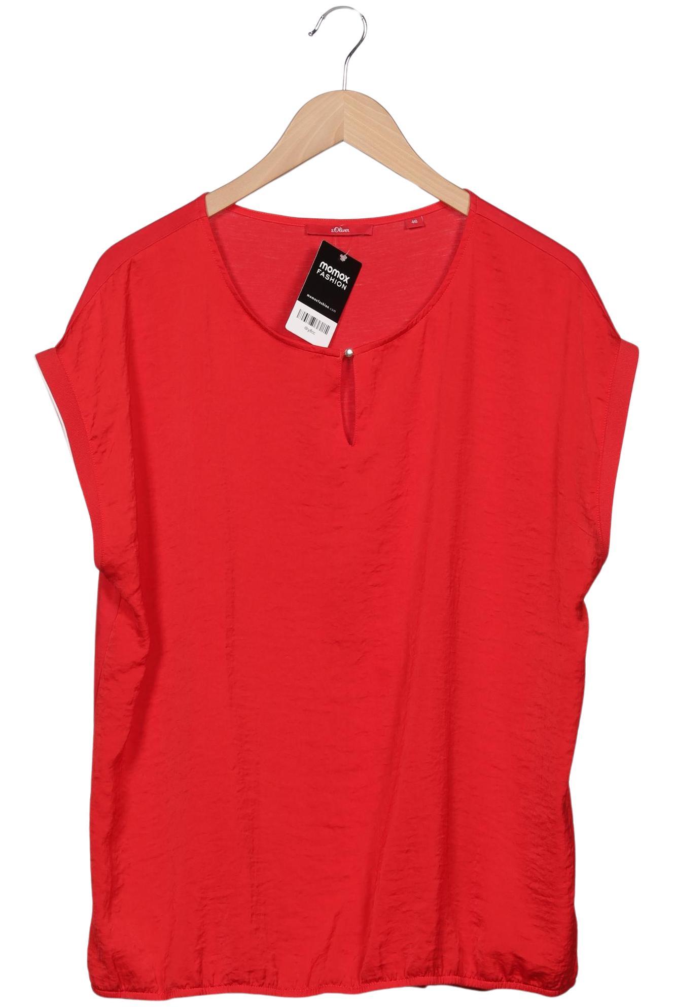 

s.Oliver Damen T-Shirt, rot, Gr. 46