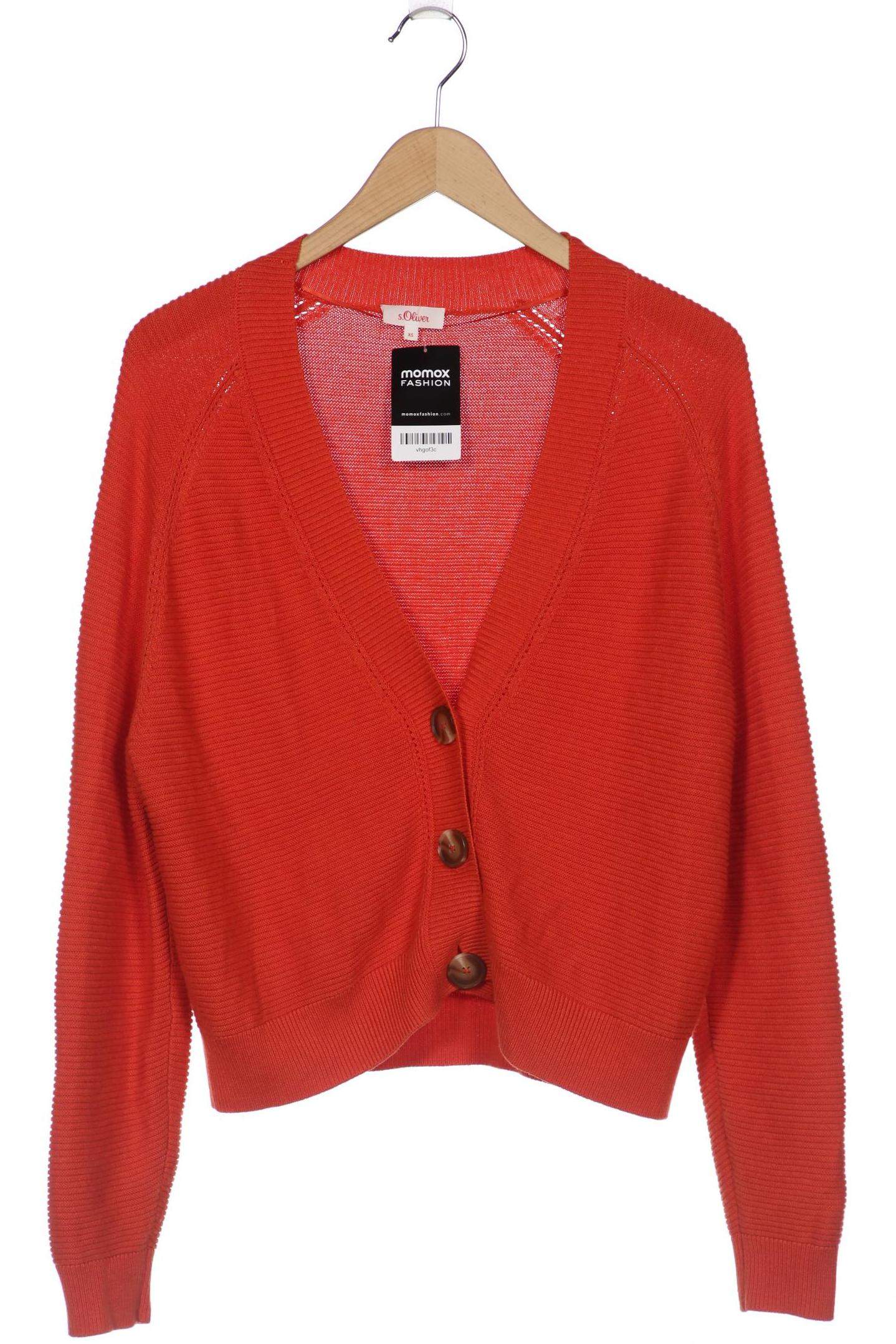 

s.Oliver Damen Strickjacke, orange
