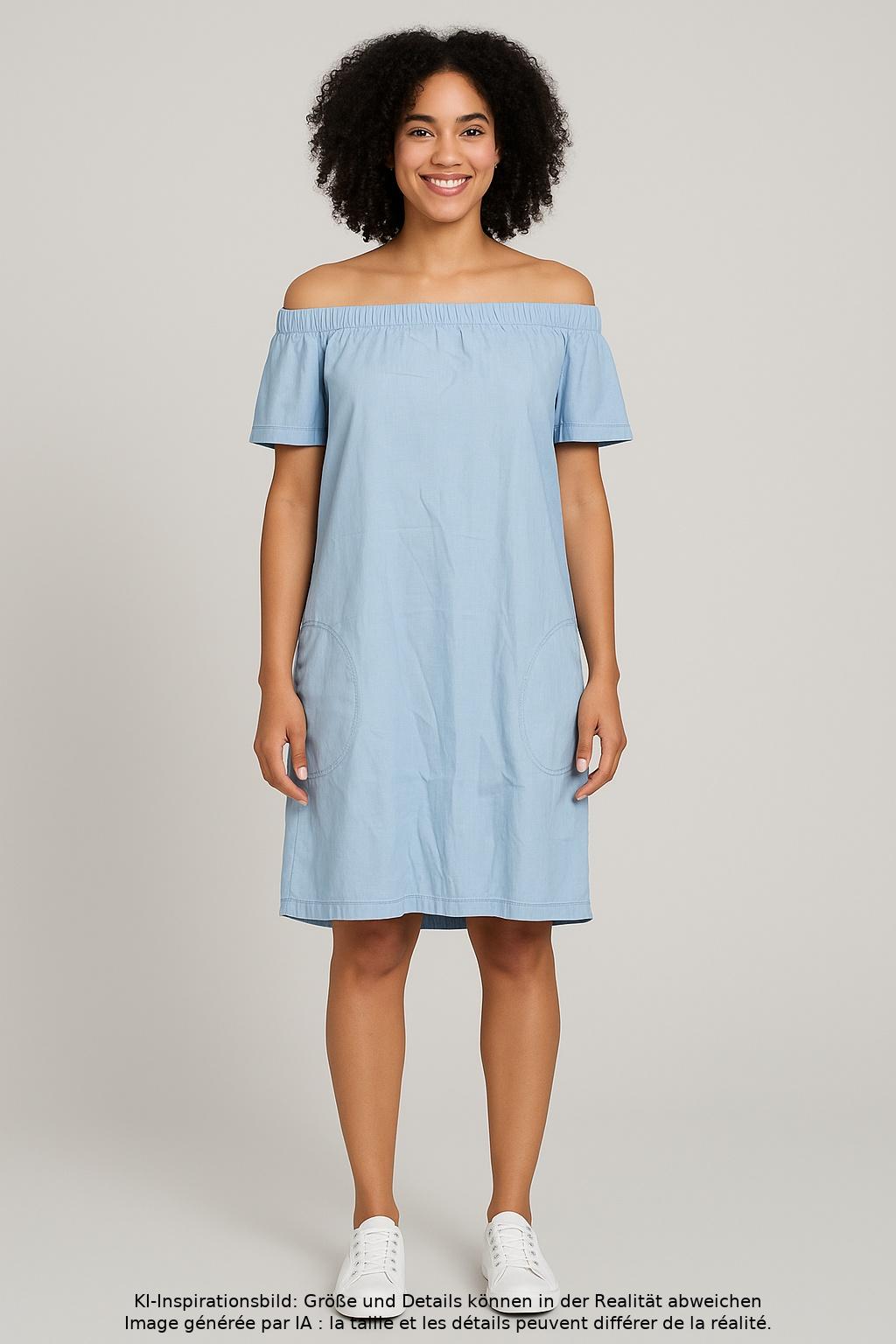 

s.Oliver Damen Kleid, hellblau, Gr. 38