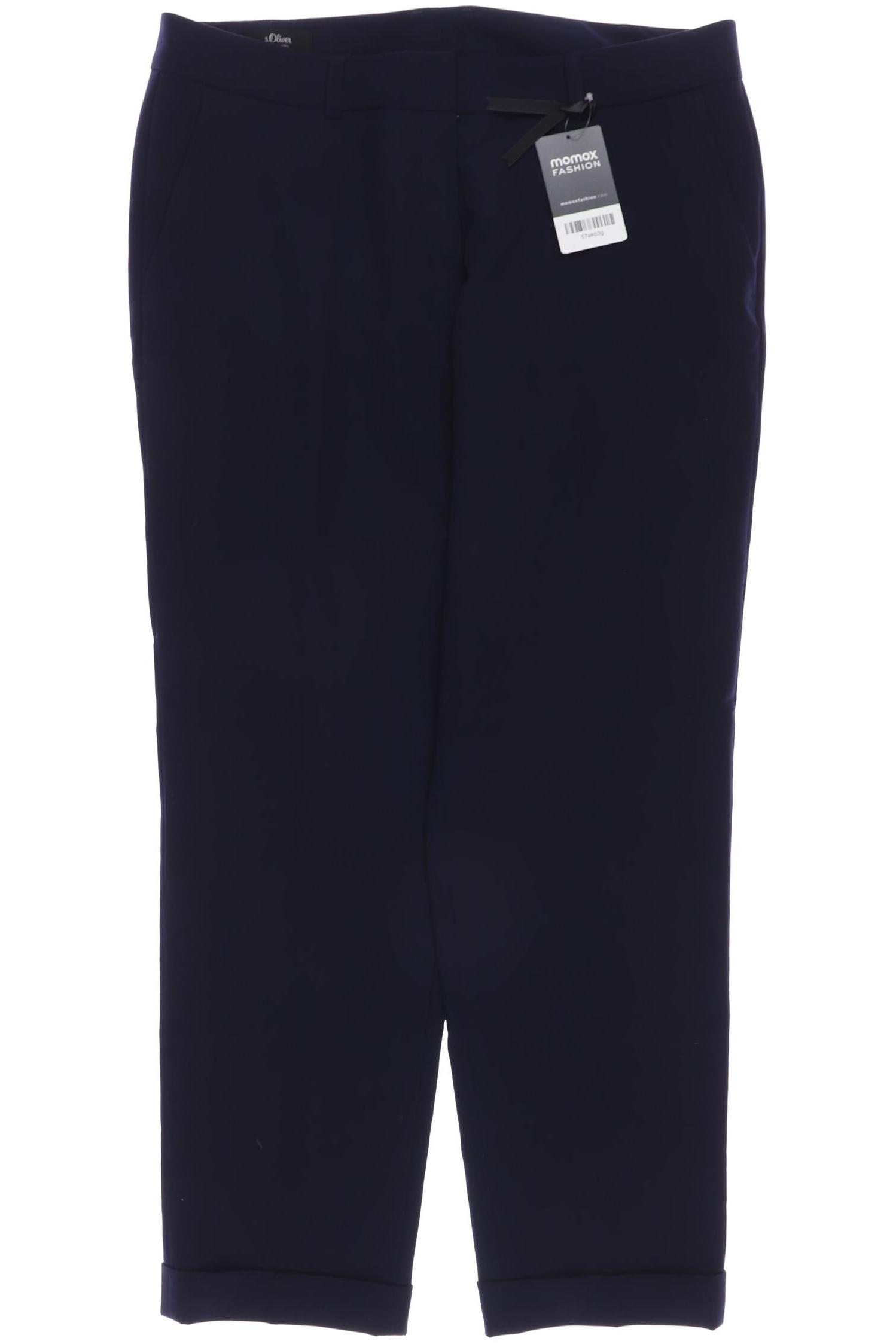 

s.Oliver Damen Stoffhose, marineblau, Gr. 40