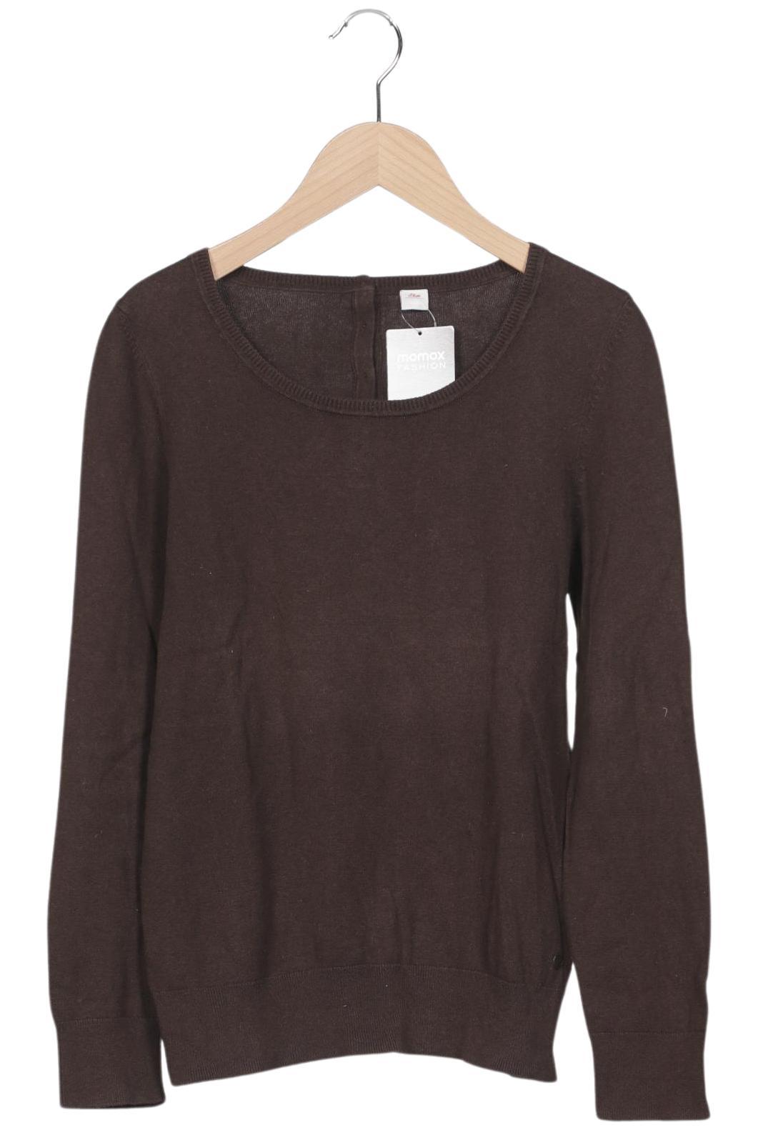 

s.Oliver Damen Pullover, braun, Gr. 38