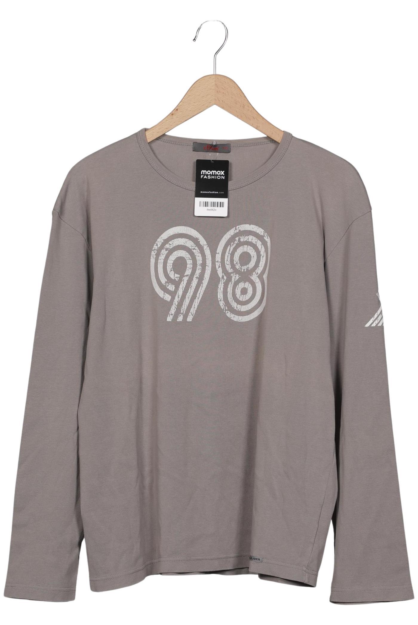 

s.Oliver Damen Langarmshirt, grau, Gr. 46