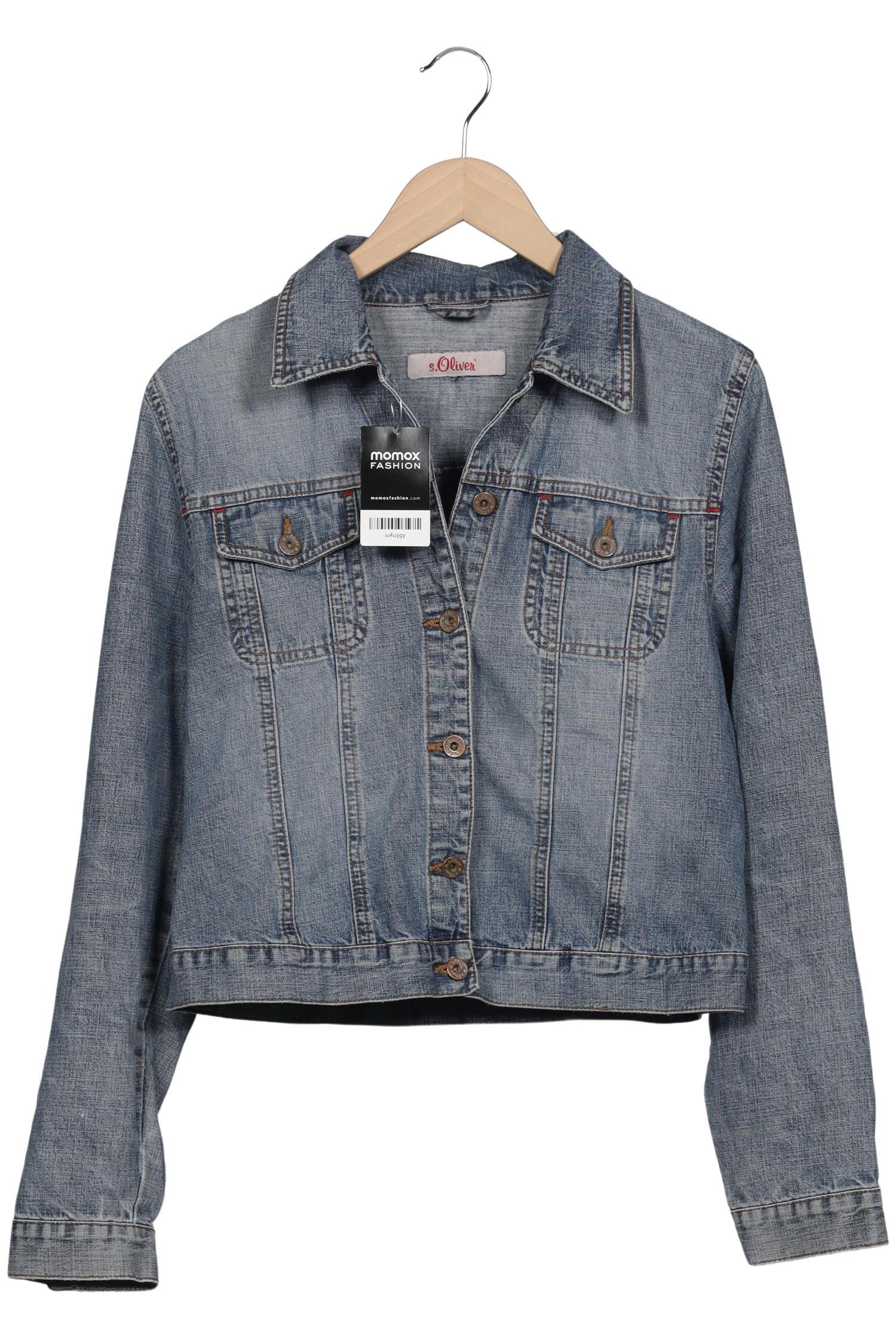 

s.Oliver Damen Jacke, blau, Gr. 38