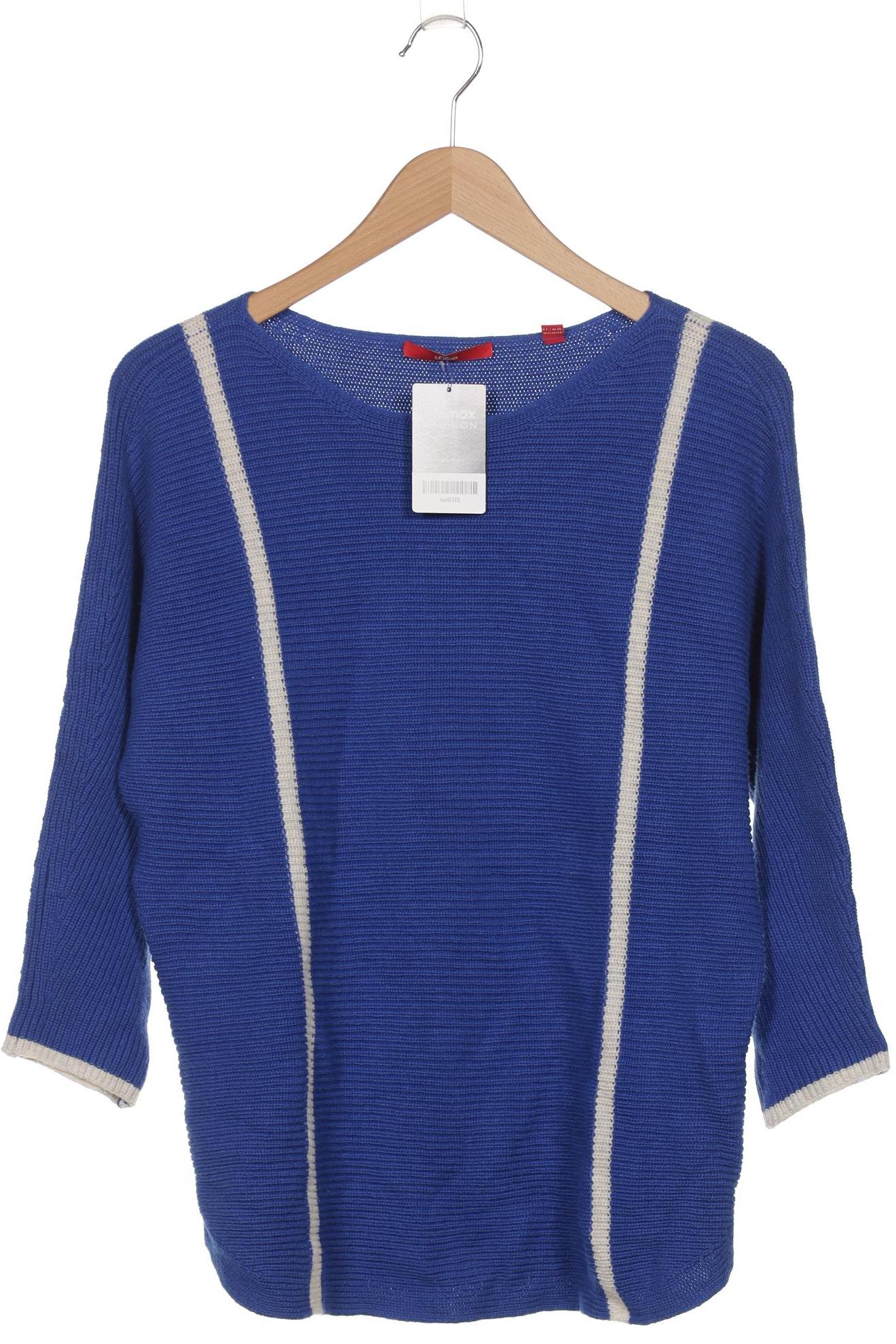 

s.Oliver Damen Pullover, blau, Gr. 40