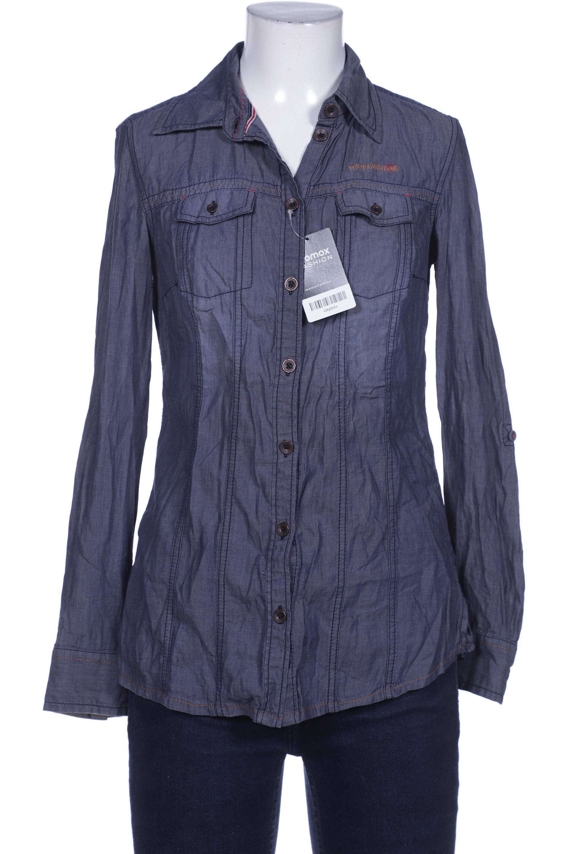

s.Oliver Damen Bluse, marineblau