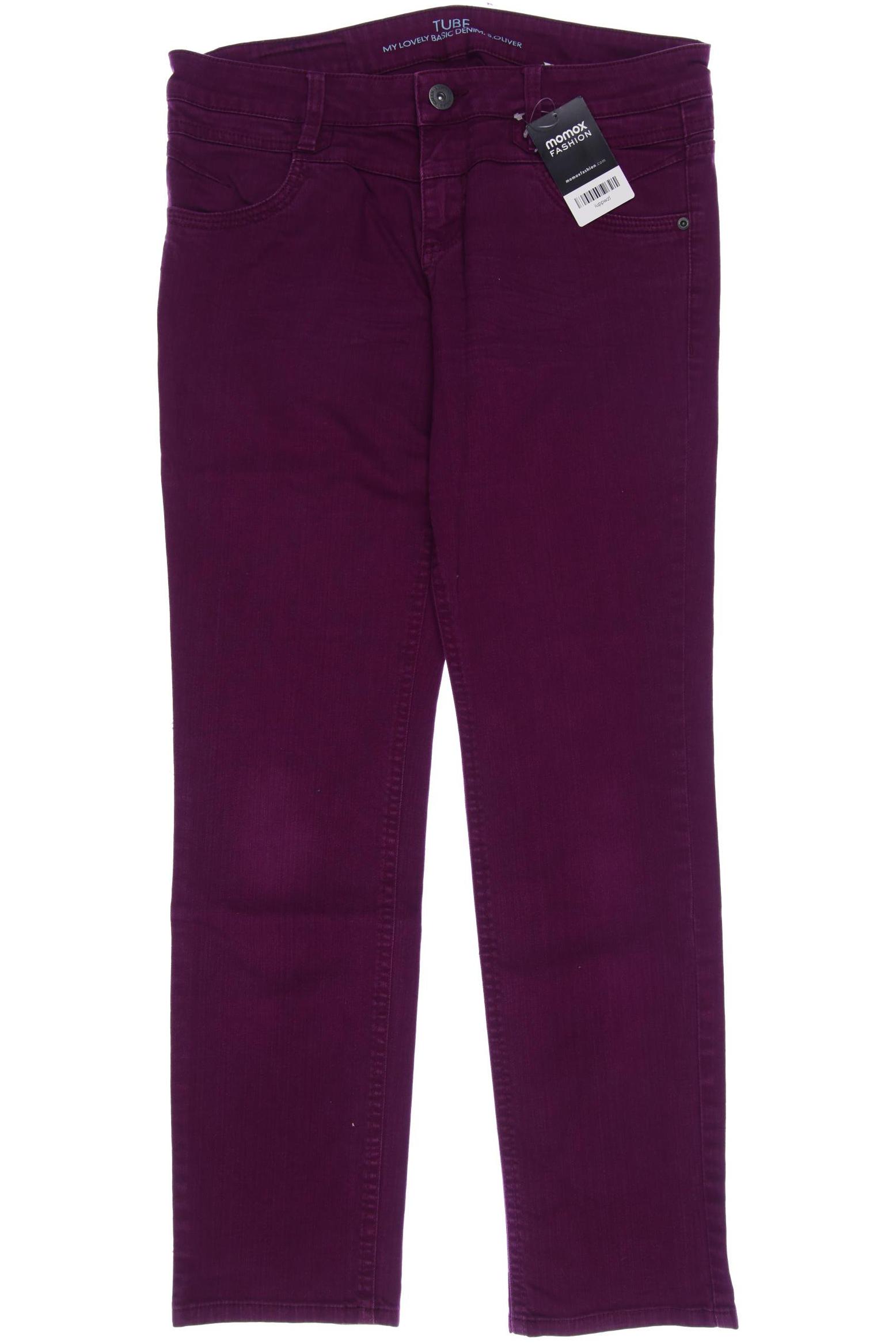 

s.Oliver Damen Jeans, flieder