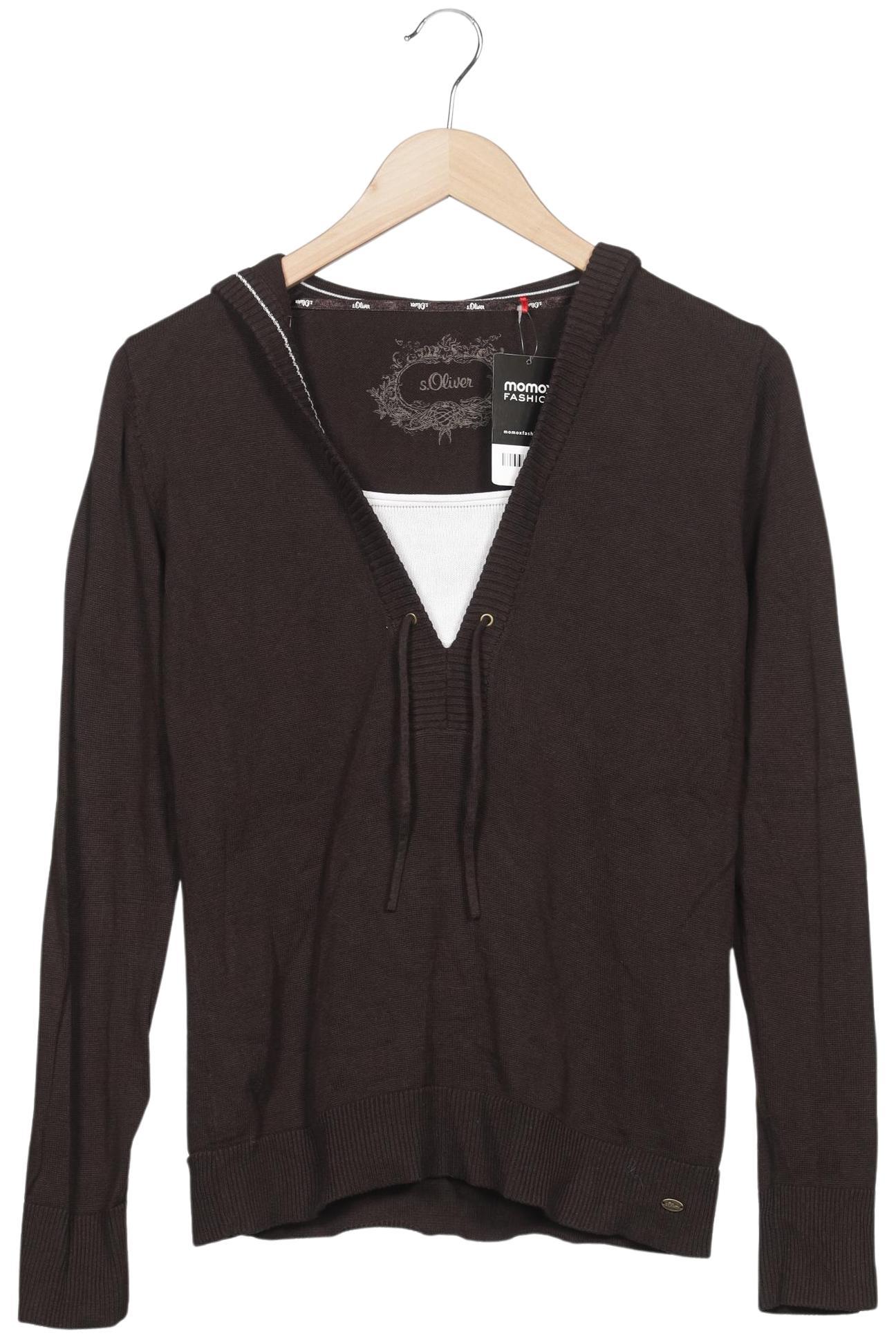 

s.Oliver Damen Pullover, braun, Gr. 40