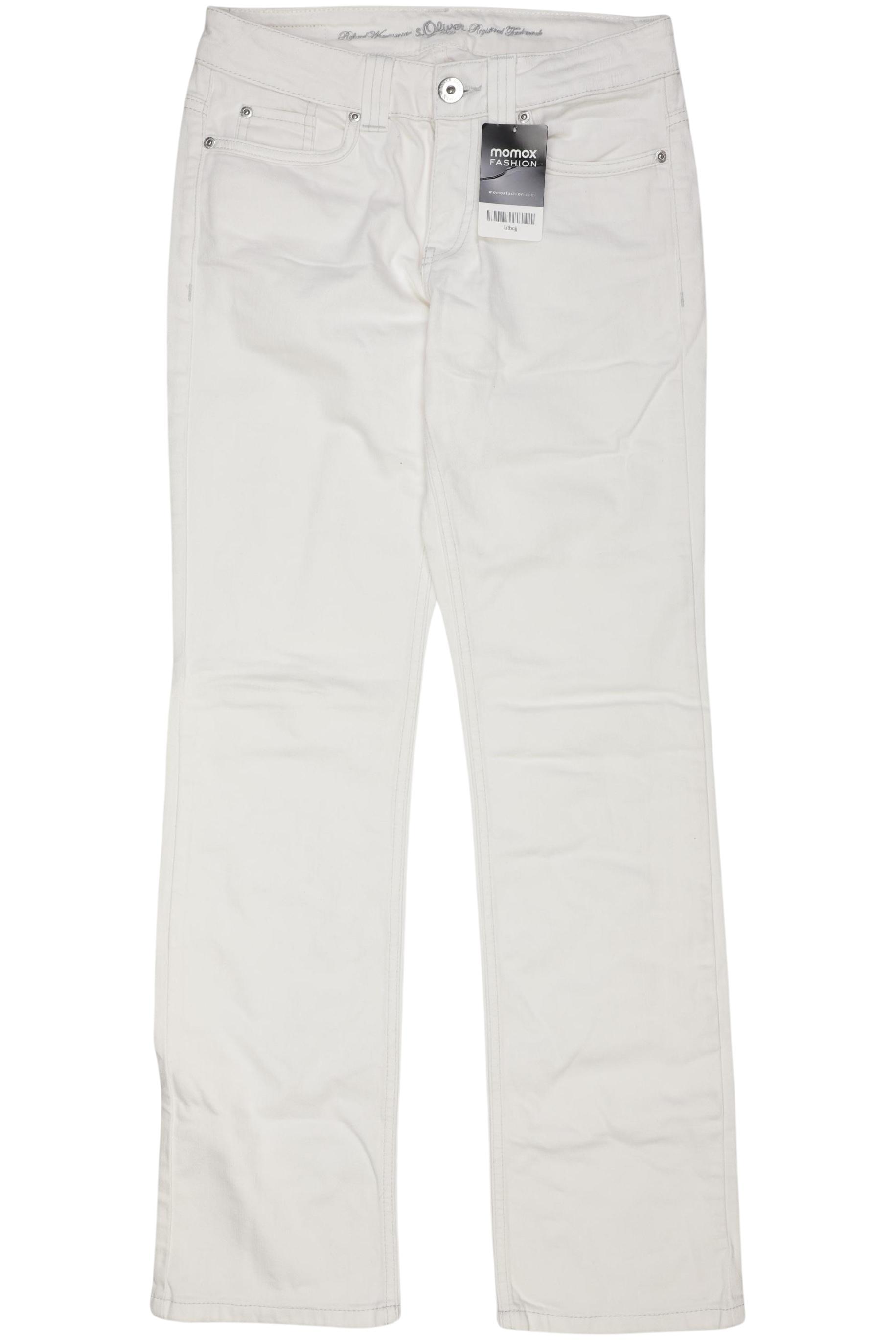 

s.Oliver Damen Jeans, weiß, Gr. 36