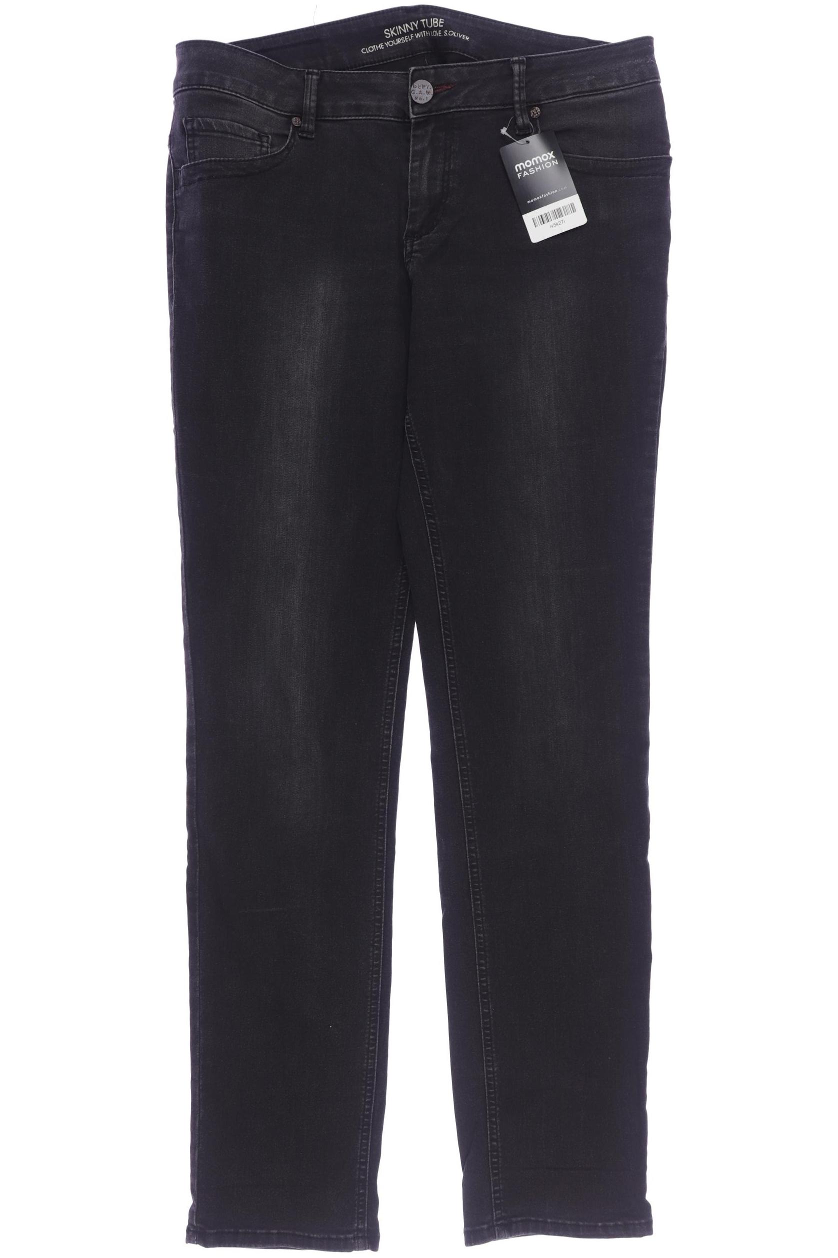 

s.Oliver Damen Jeans, schwarz, Gr. 40